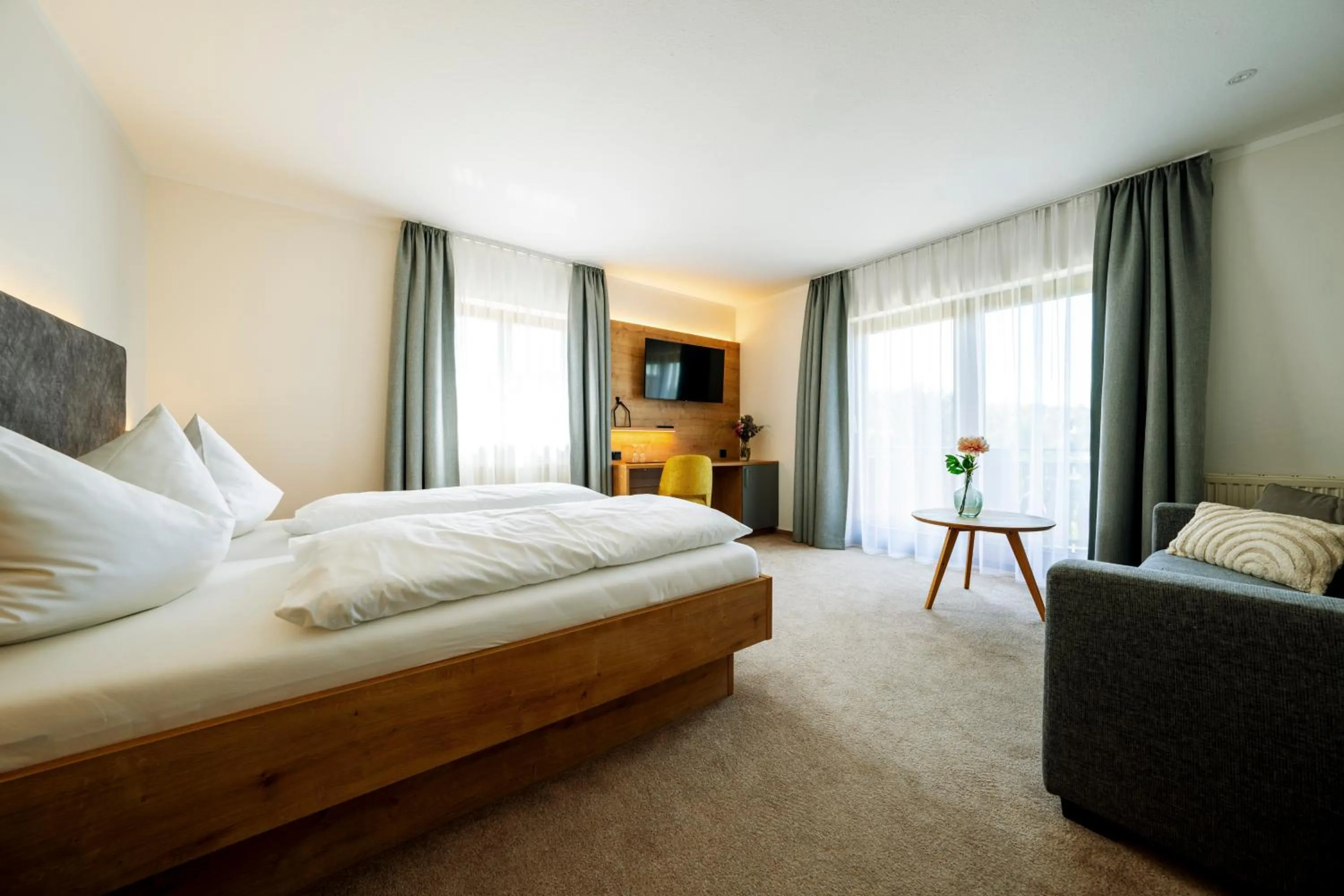 Bed in Hotel-Gasthof Rose