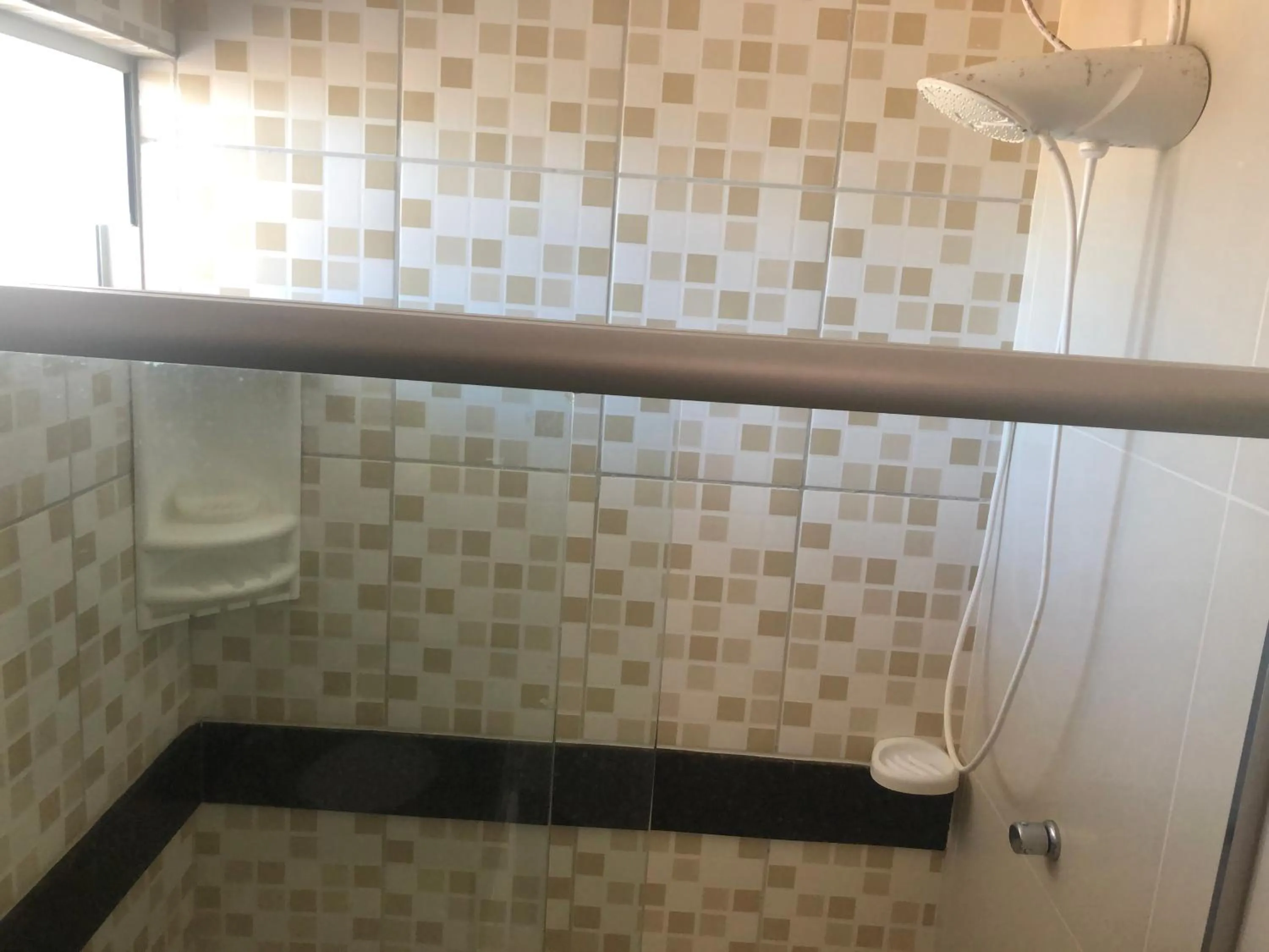 Shower in Praia Carneiros Flat Hotel