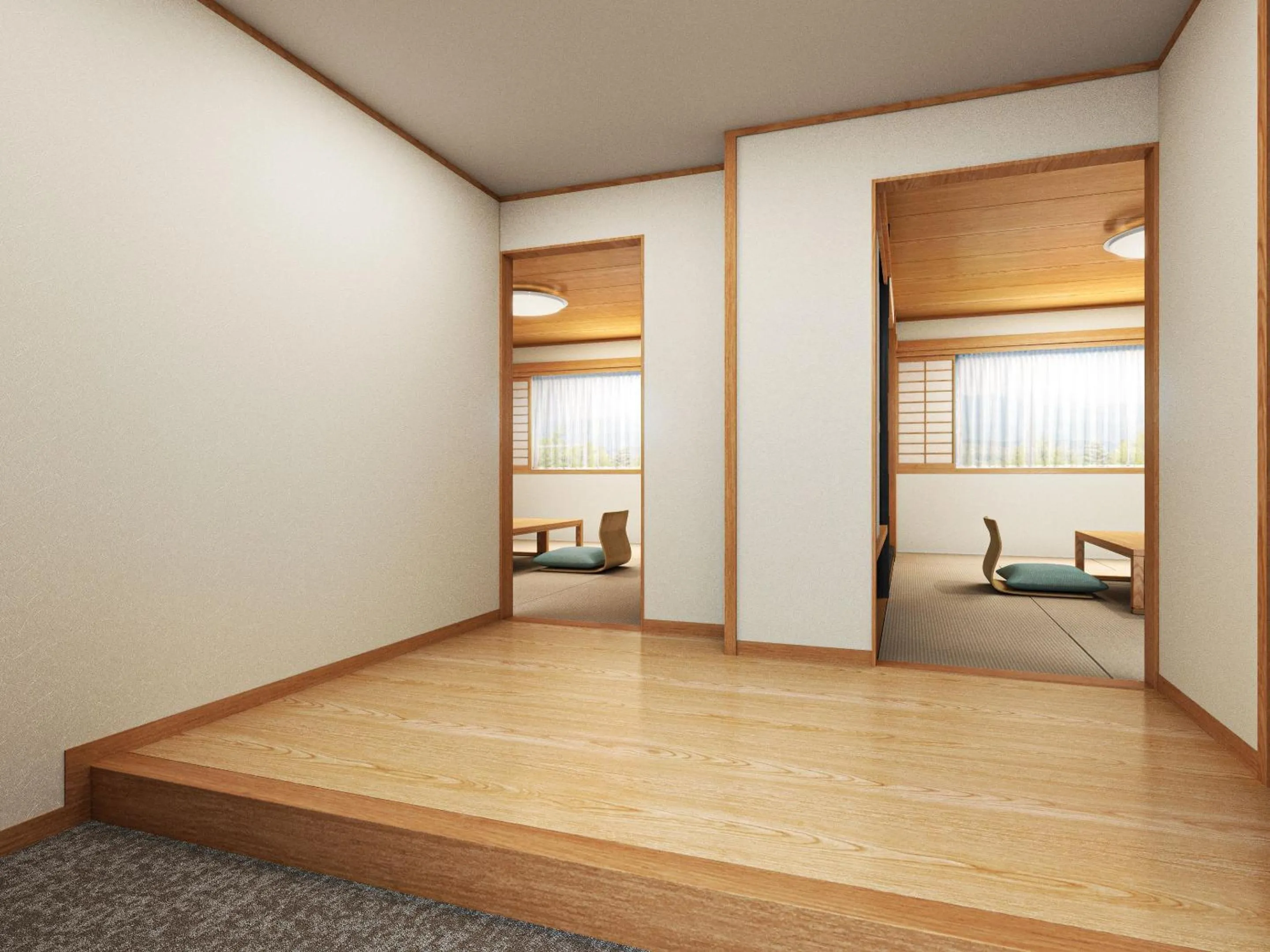 Photo of the whole room in KAMENOI HOTEL Kusatsu Resort