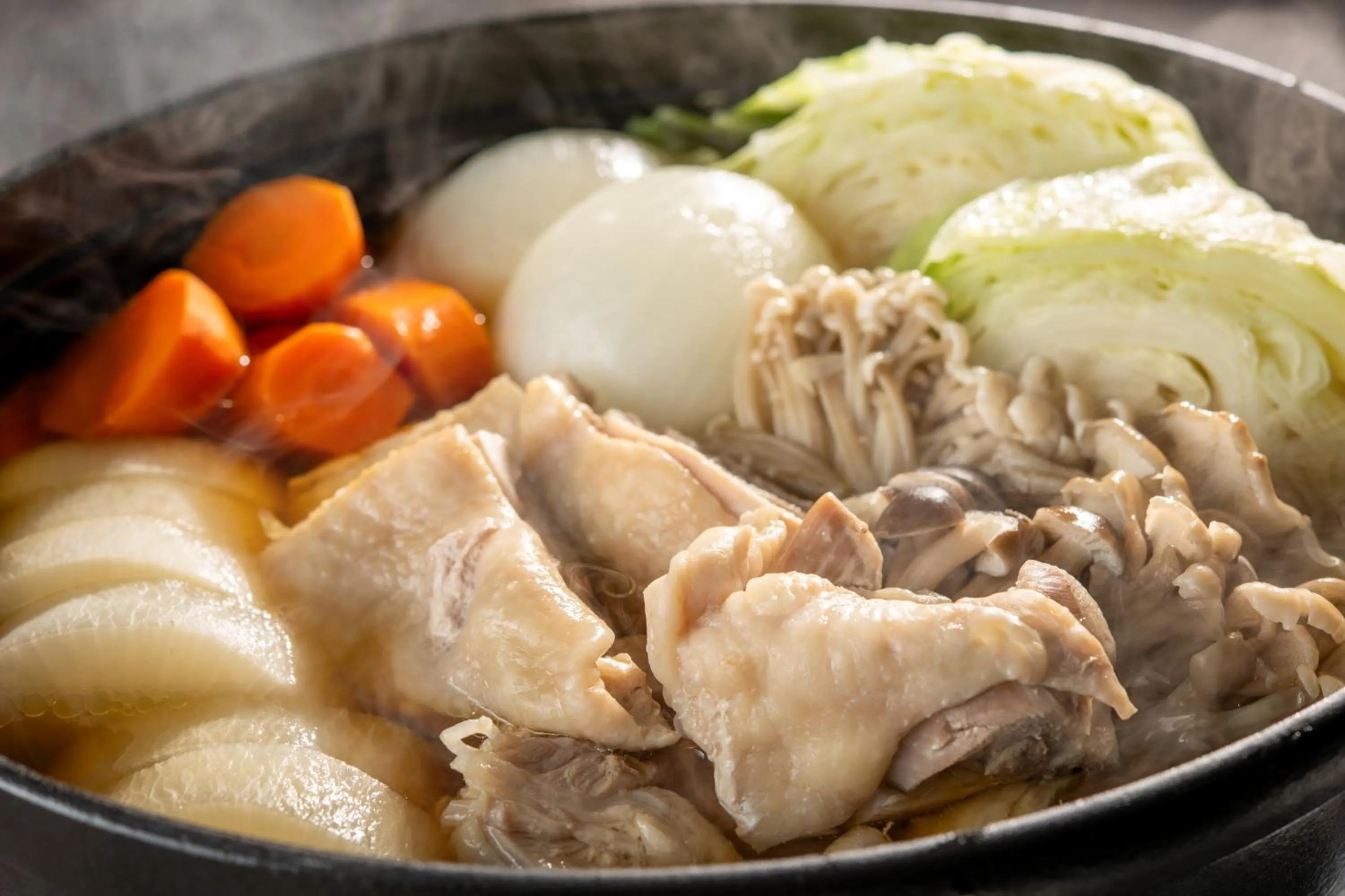 Food close-up in KAMENOI HOTEL Kusatsu Resort