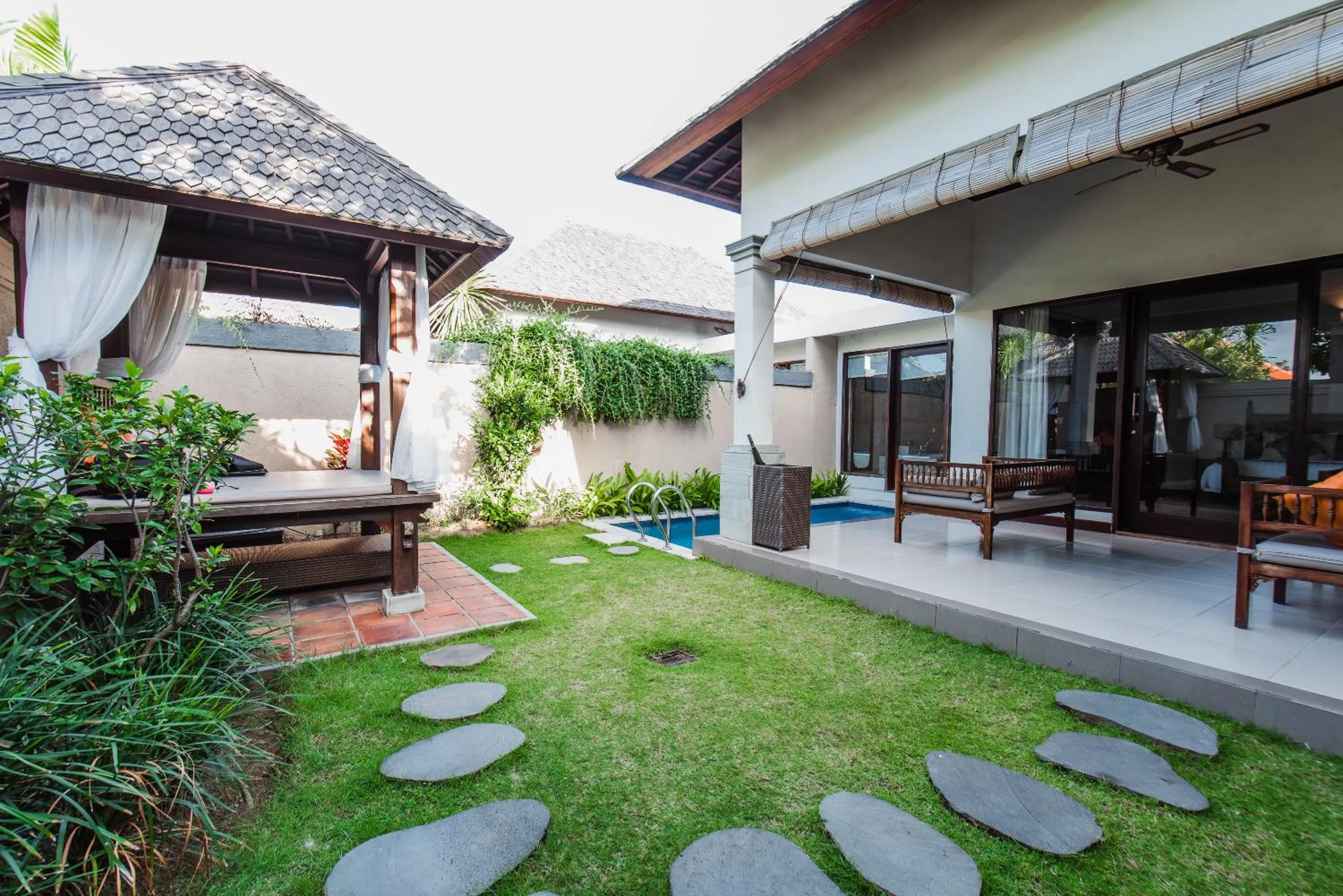 Garden in Aldeoz Grand Kancana Villas Resort Bali