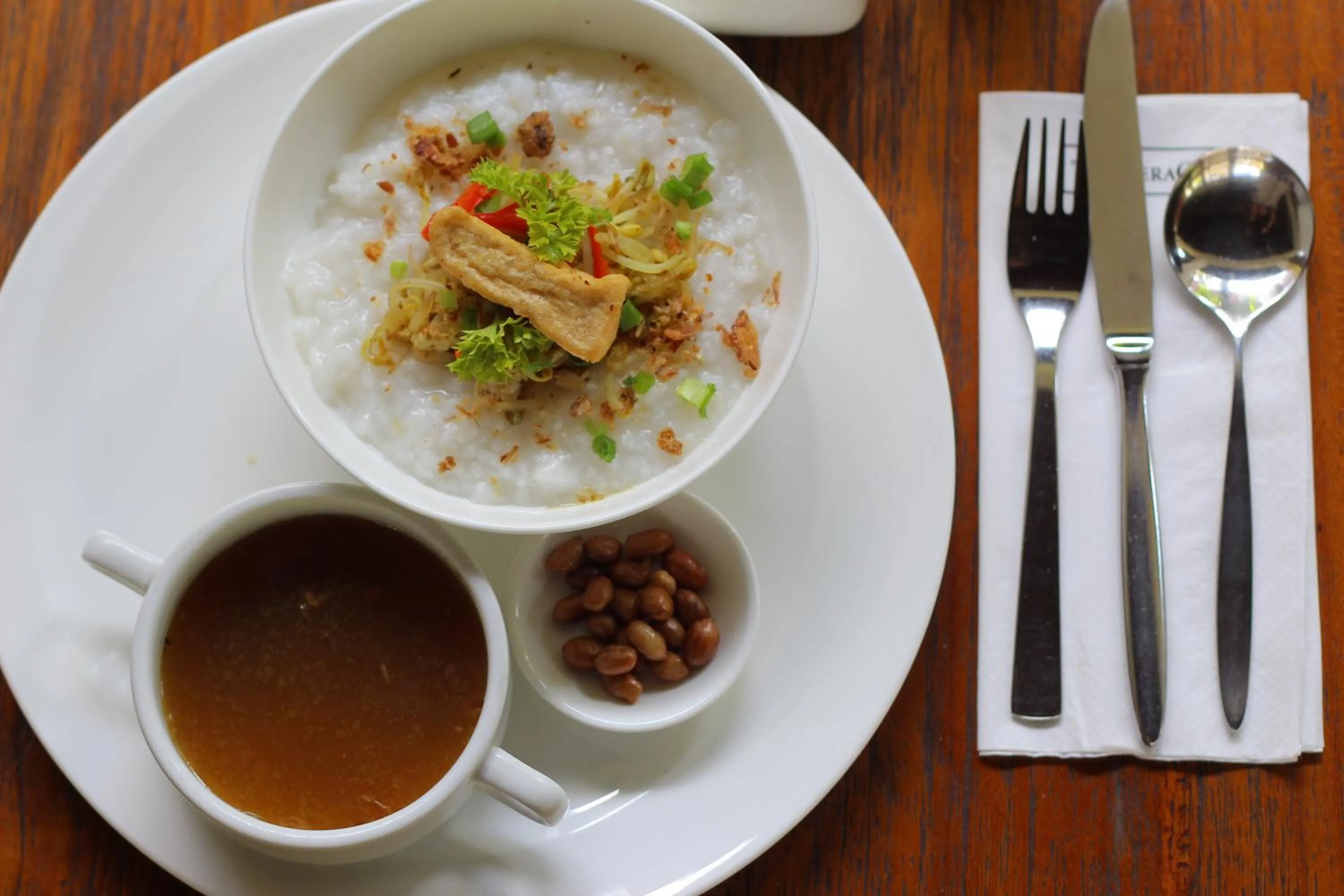 Asian breakfast in Aldeoz Grand Kancana Villas Resort Bali