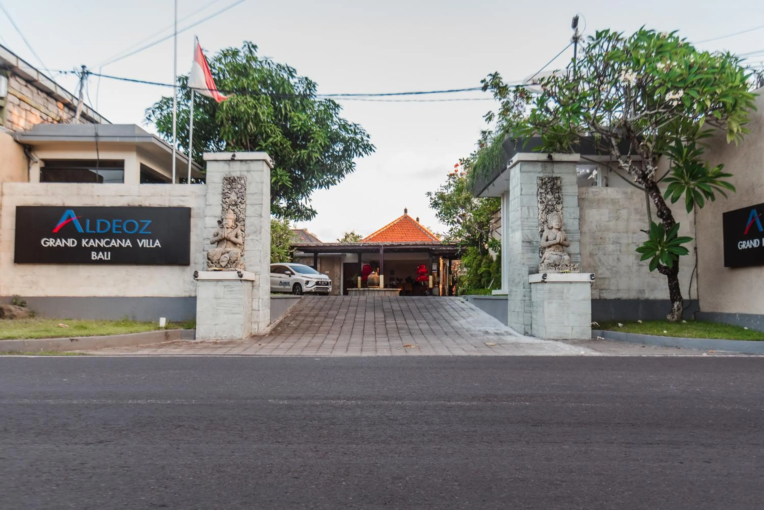Facade/entrance in Aldeoz Grand Kancana Villas Resort Bali