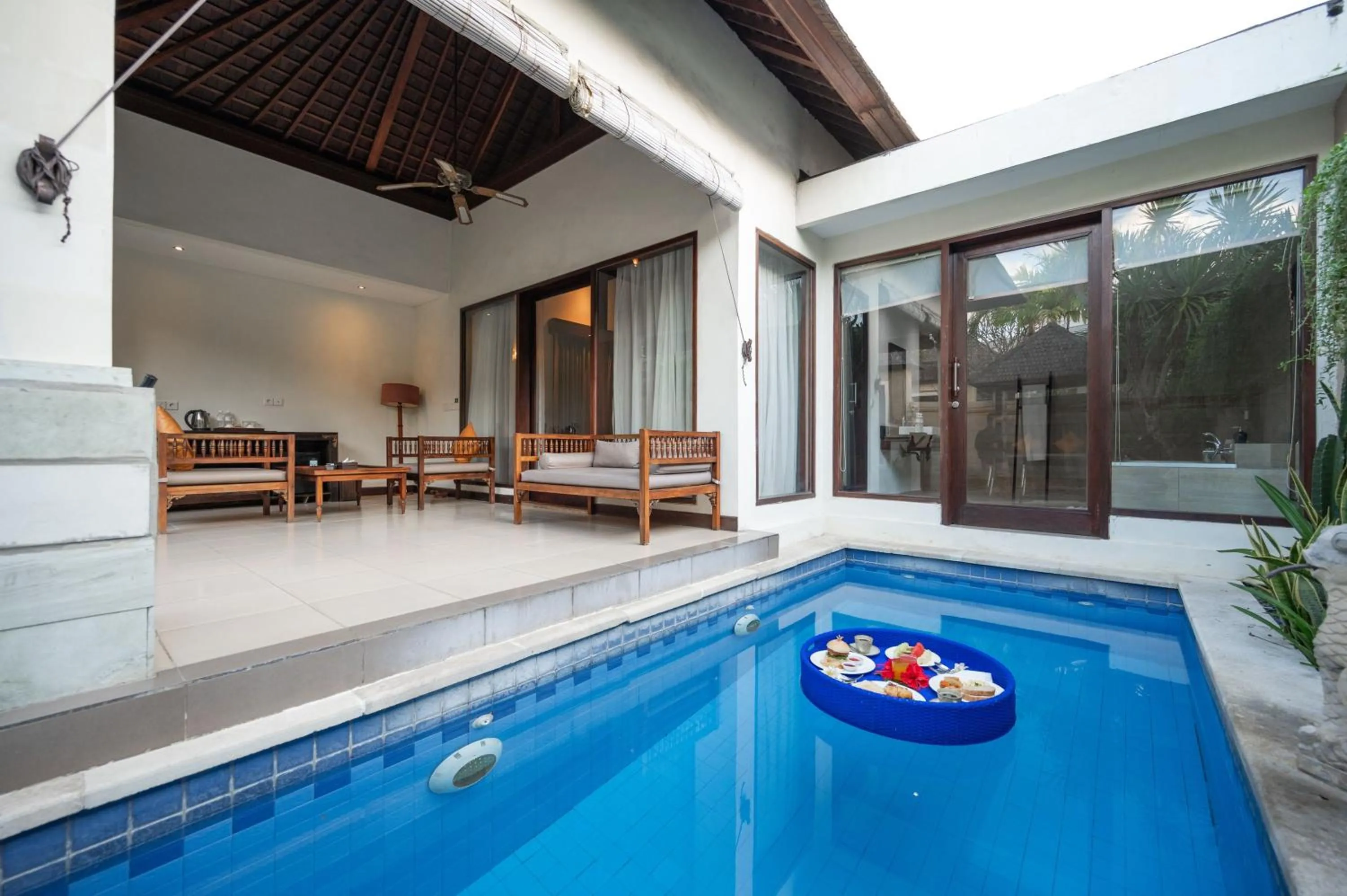 Pool view in Aldeoz Grand Kancana Villas Resort Bali