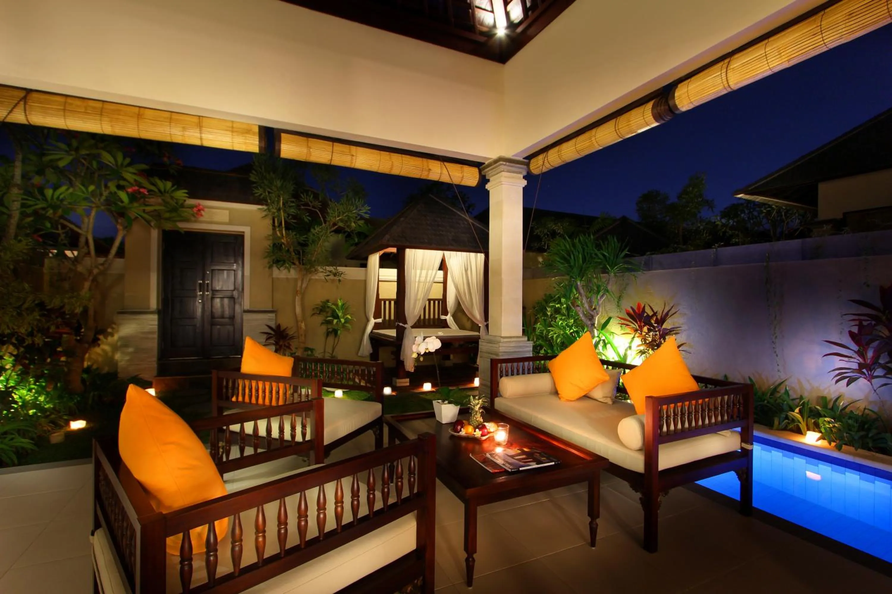 Balcony/Terrace in Aldeoz Grand Kancana Villas Resort Bali