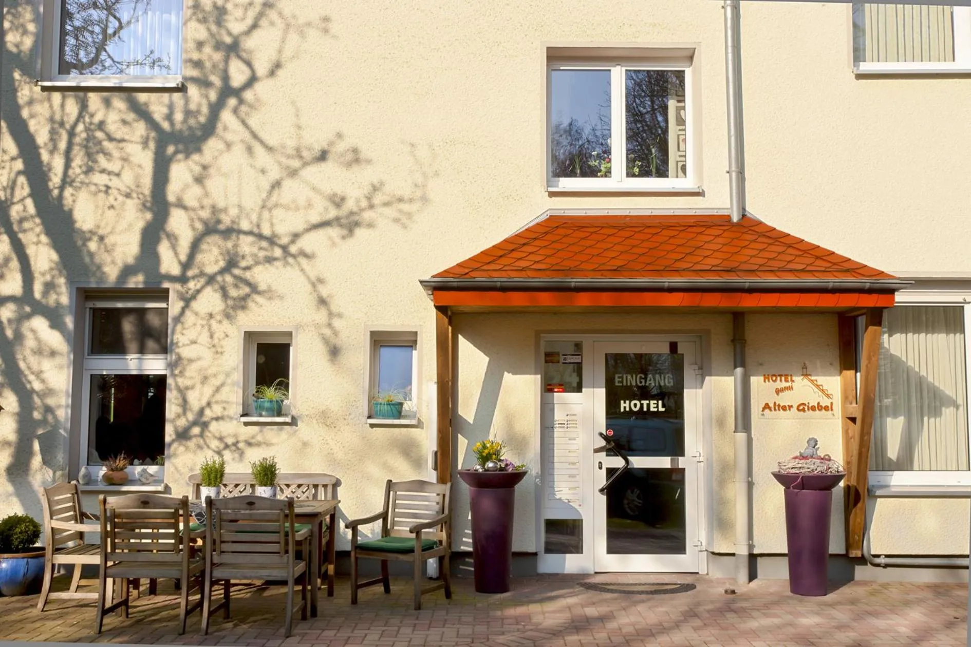 Property building in Hotel Alter Giebel