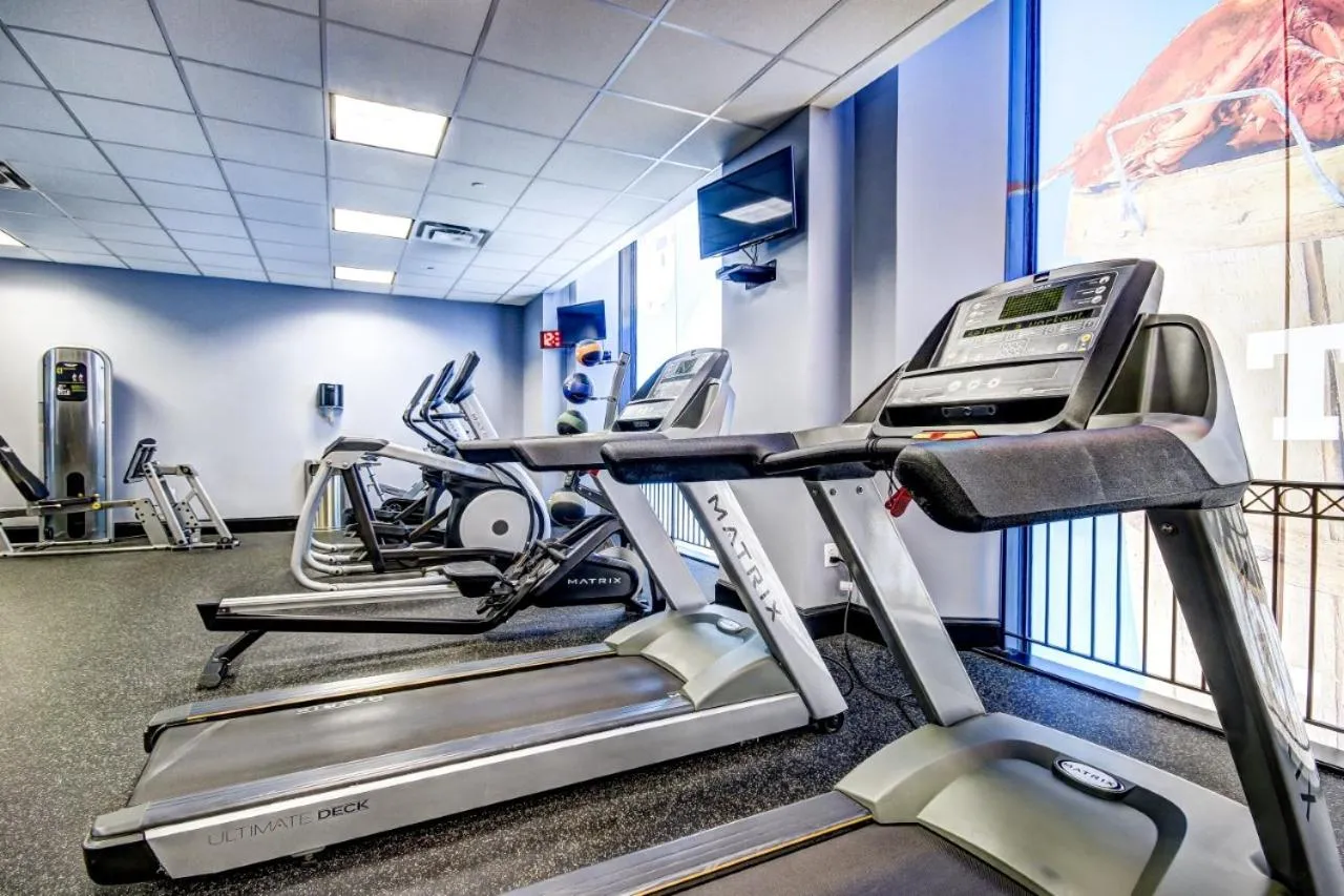 Fitness centre/facilities in Harbor apartments Free indoor Parking