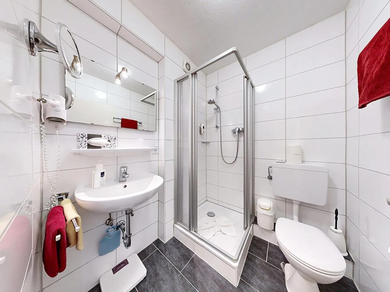 Toilet in Hotel Graf Waldersee