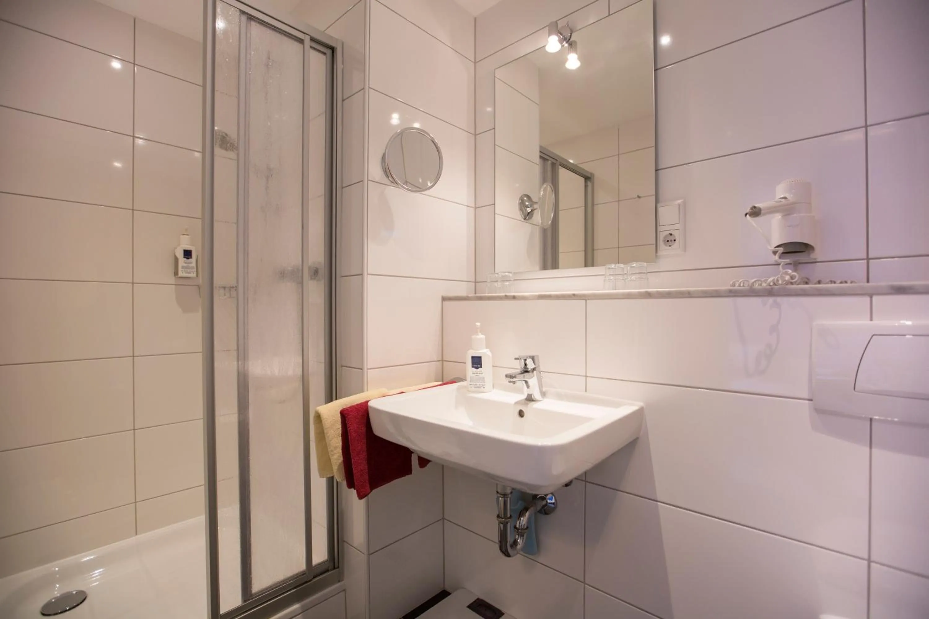 Bathroom in Hotel Graf Waldersee