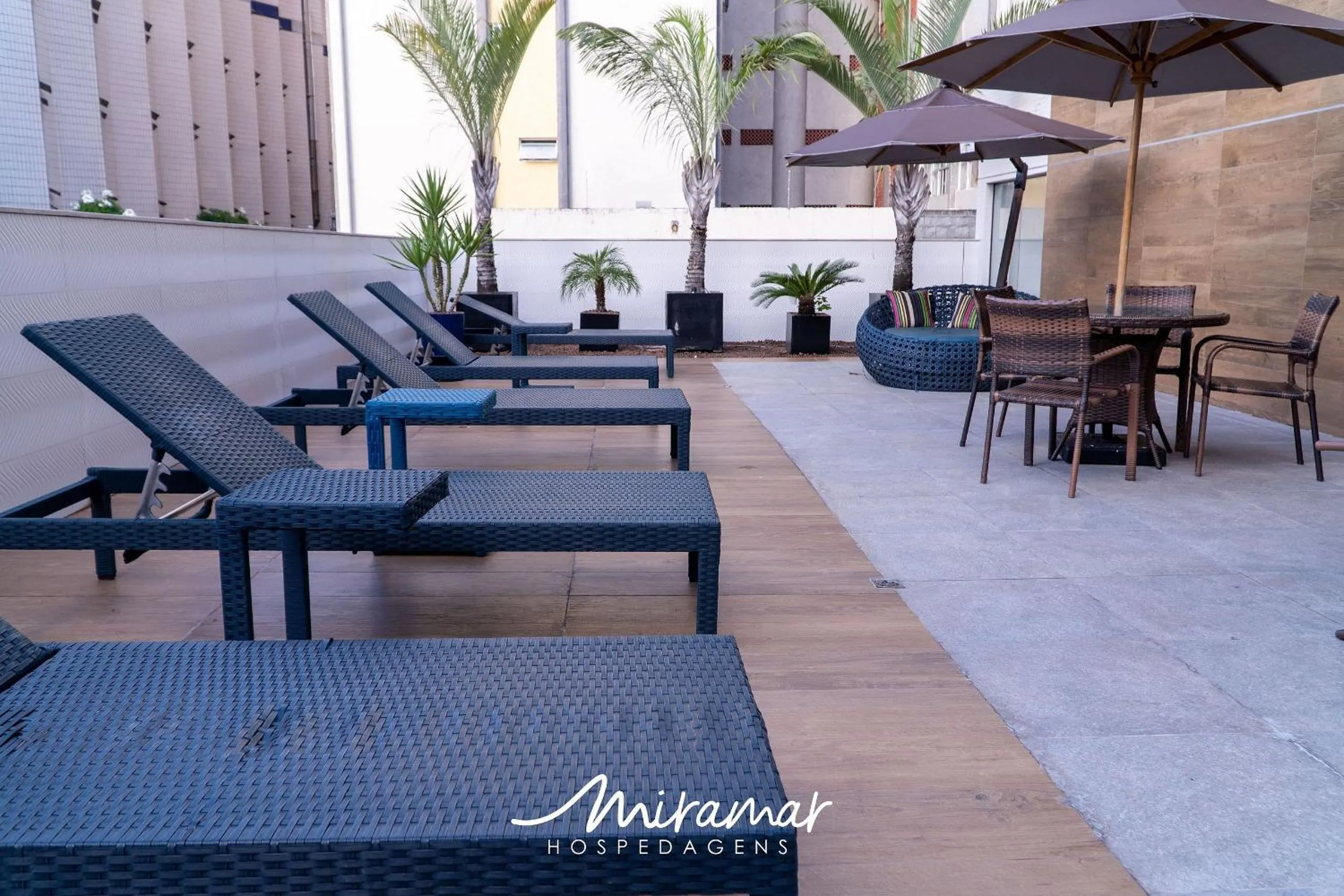 Swimming pool in Gold Flat - Miramar Hospedagens