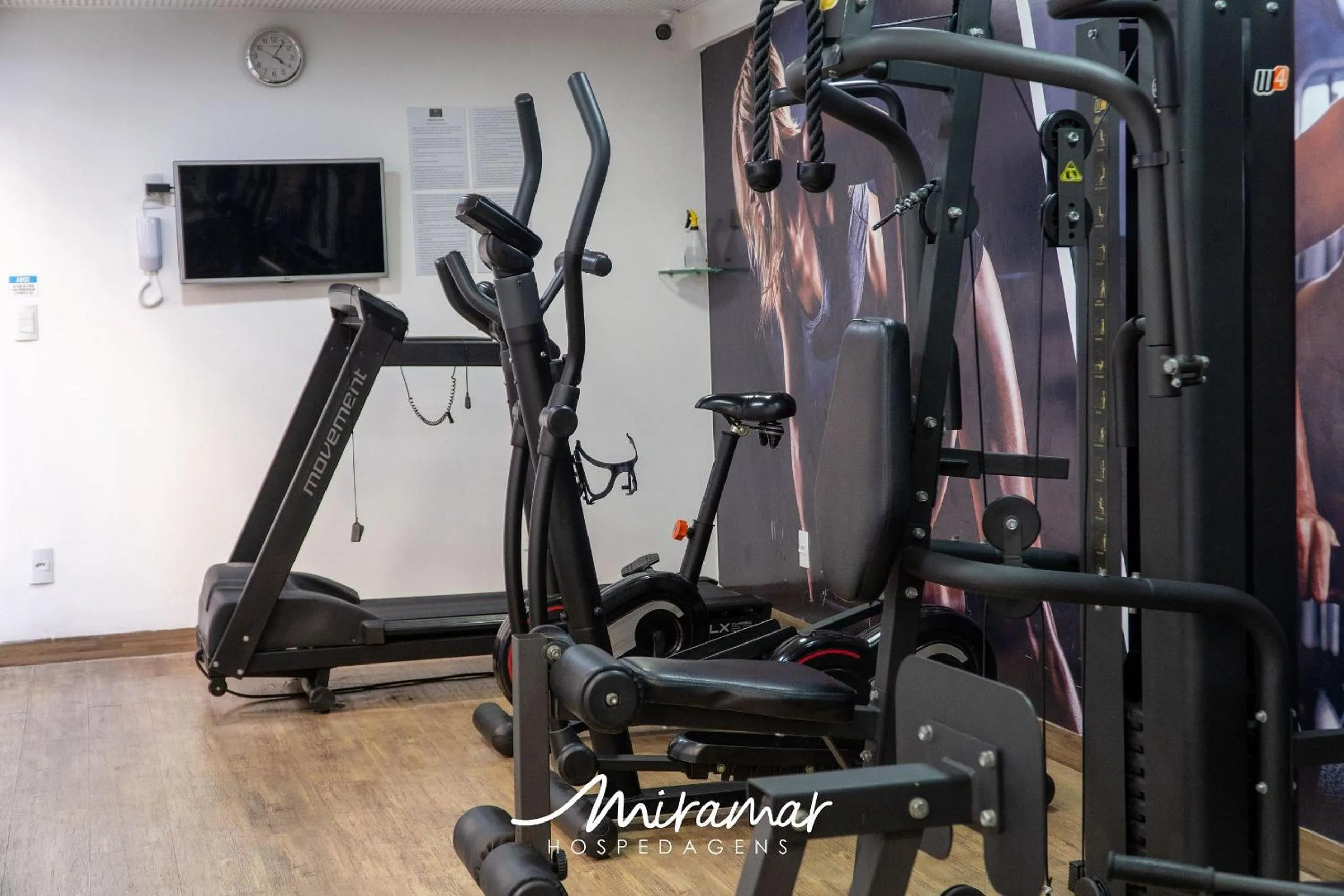 Fitness centre/facilities in Gold Flat - Miramar Hospedagens