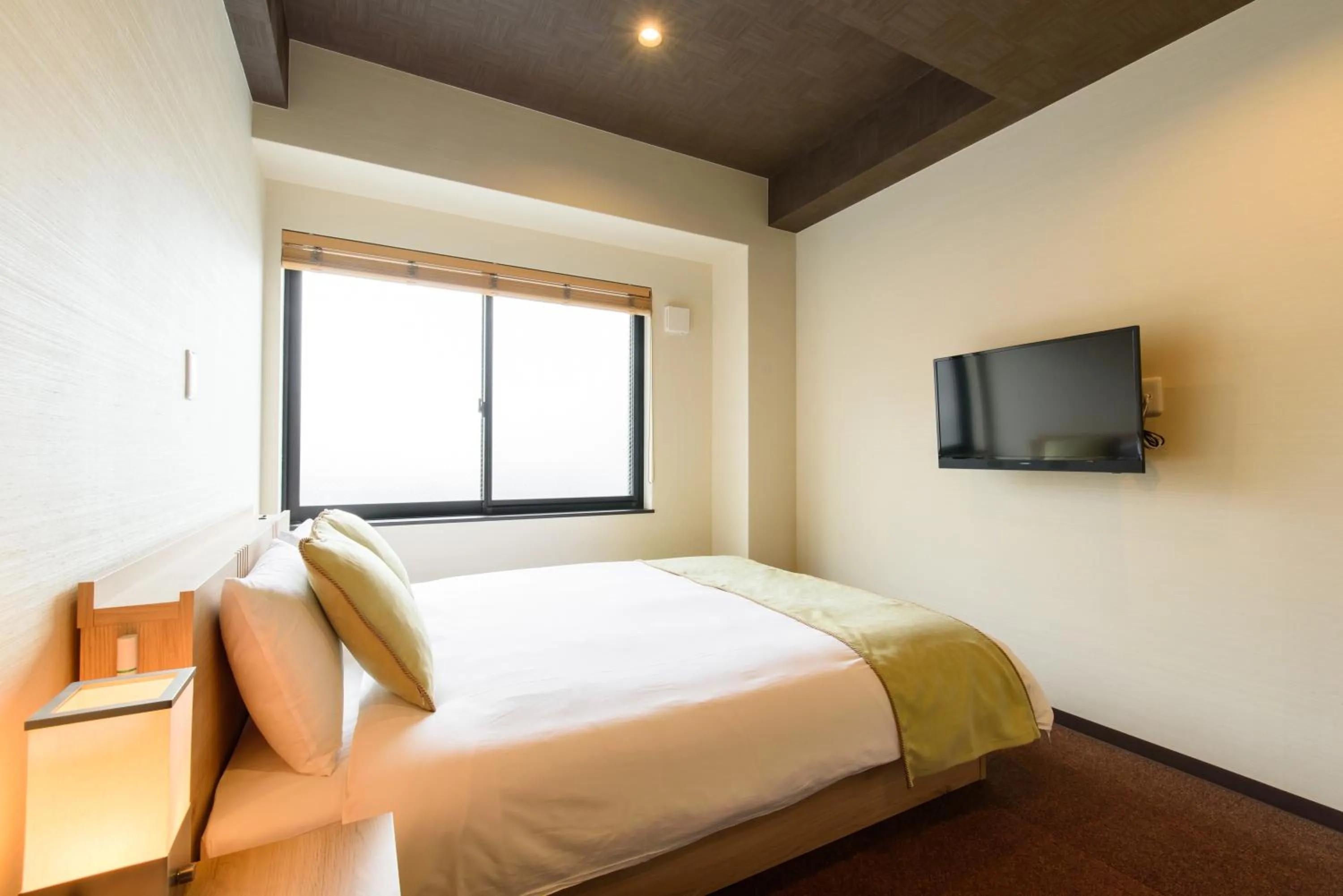 Bed in JP INN Kyoto Ekimae Mongakucho