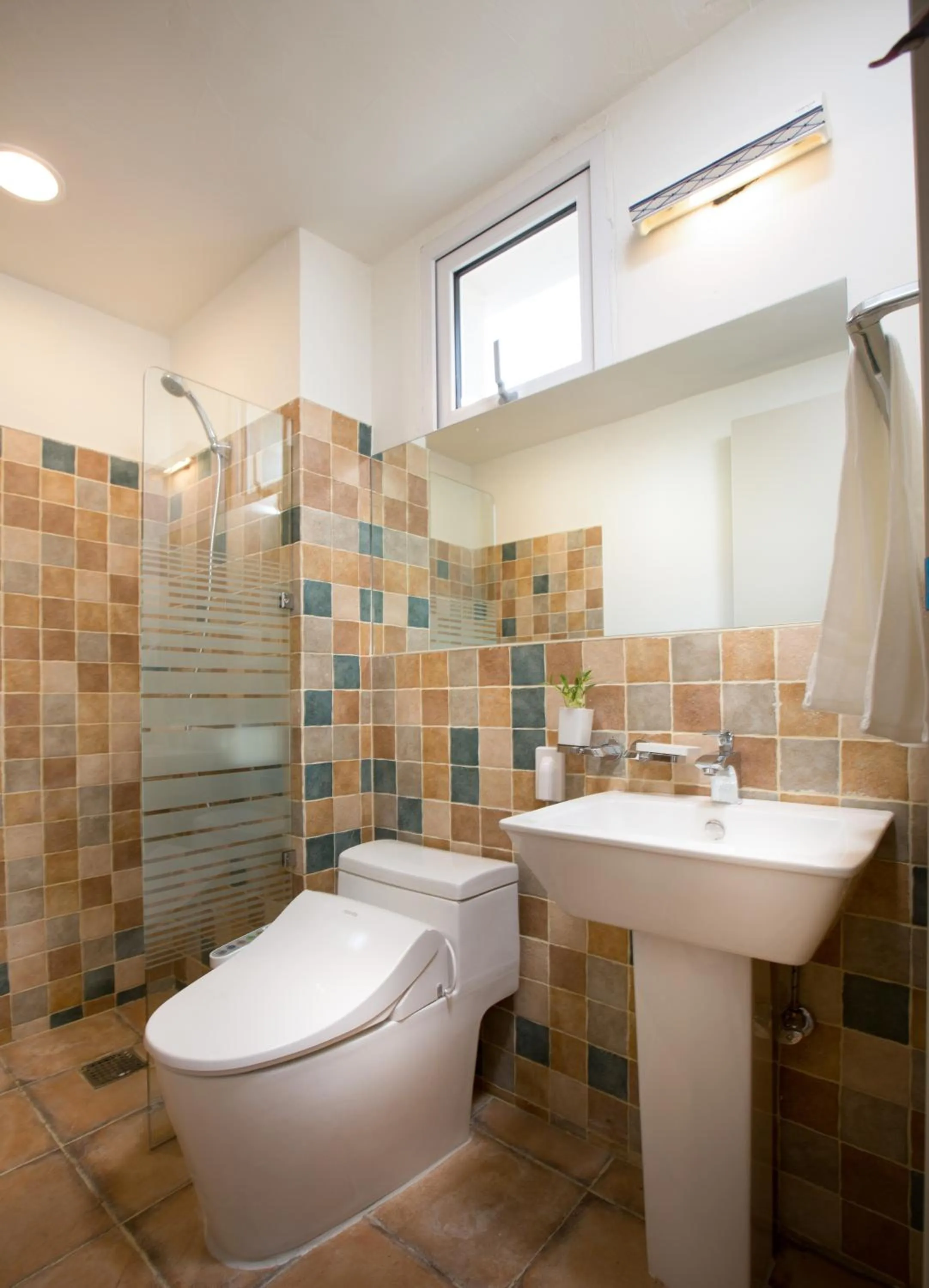 Shower in Club ES Jeju Resort