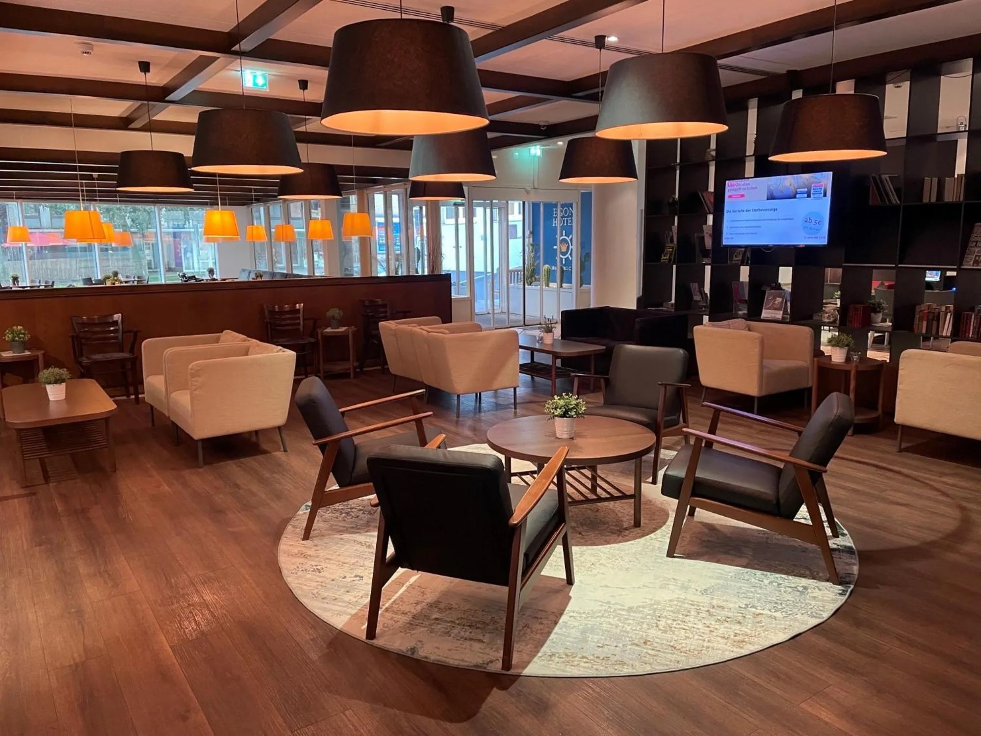 Restaurant/places to eat in Egon Hotel Hamburg City