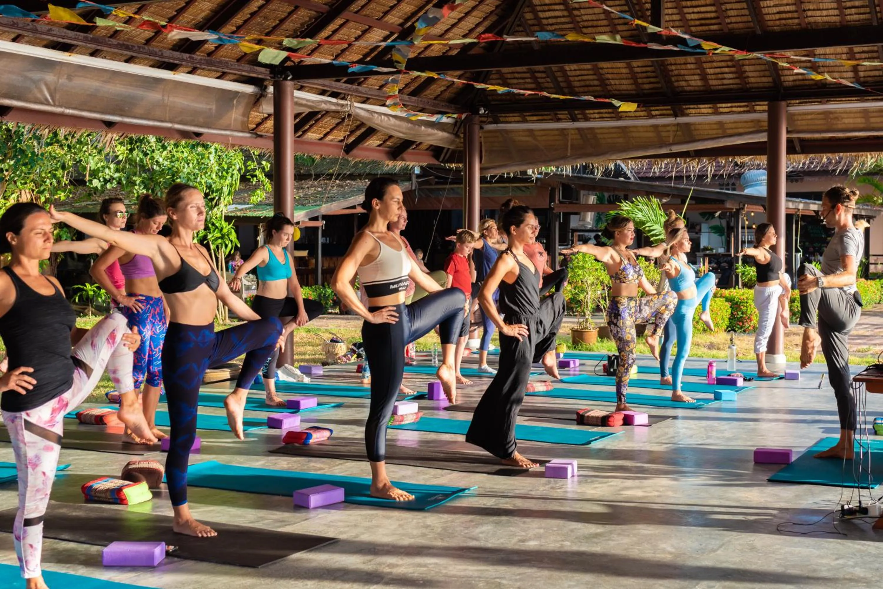 Fitness centre/facilities in Satva Samui Yoga and Wellness Resort