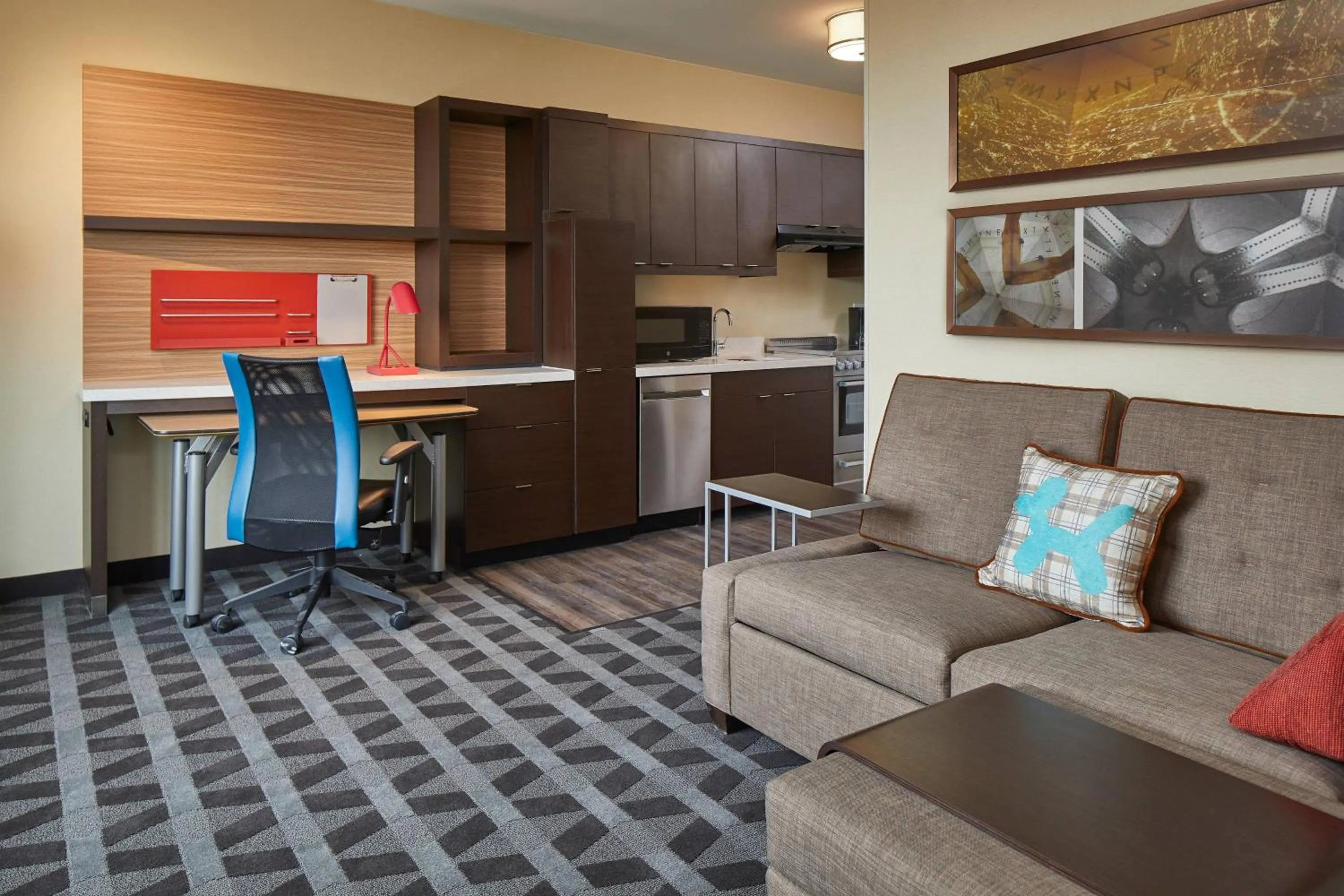 Bedroom in TownePlace Suites by Marriott Columbus North - OSU