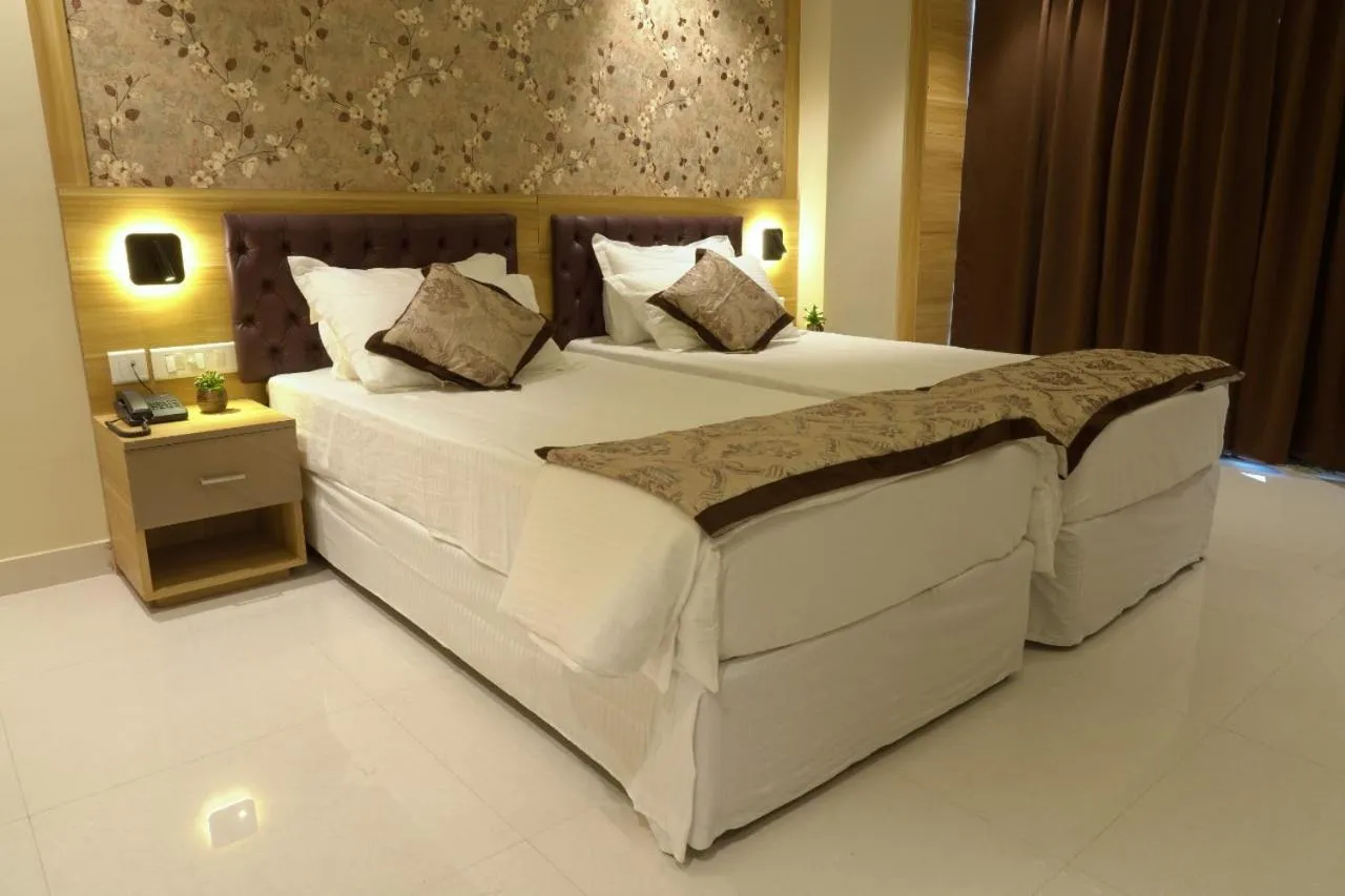 Bed in Hotel Capital House