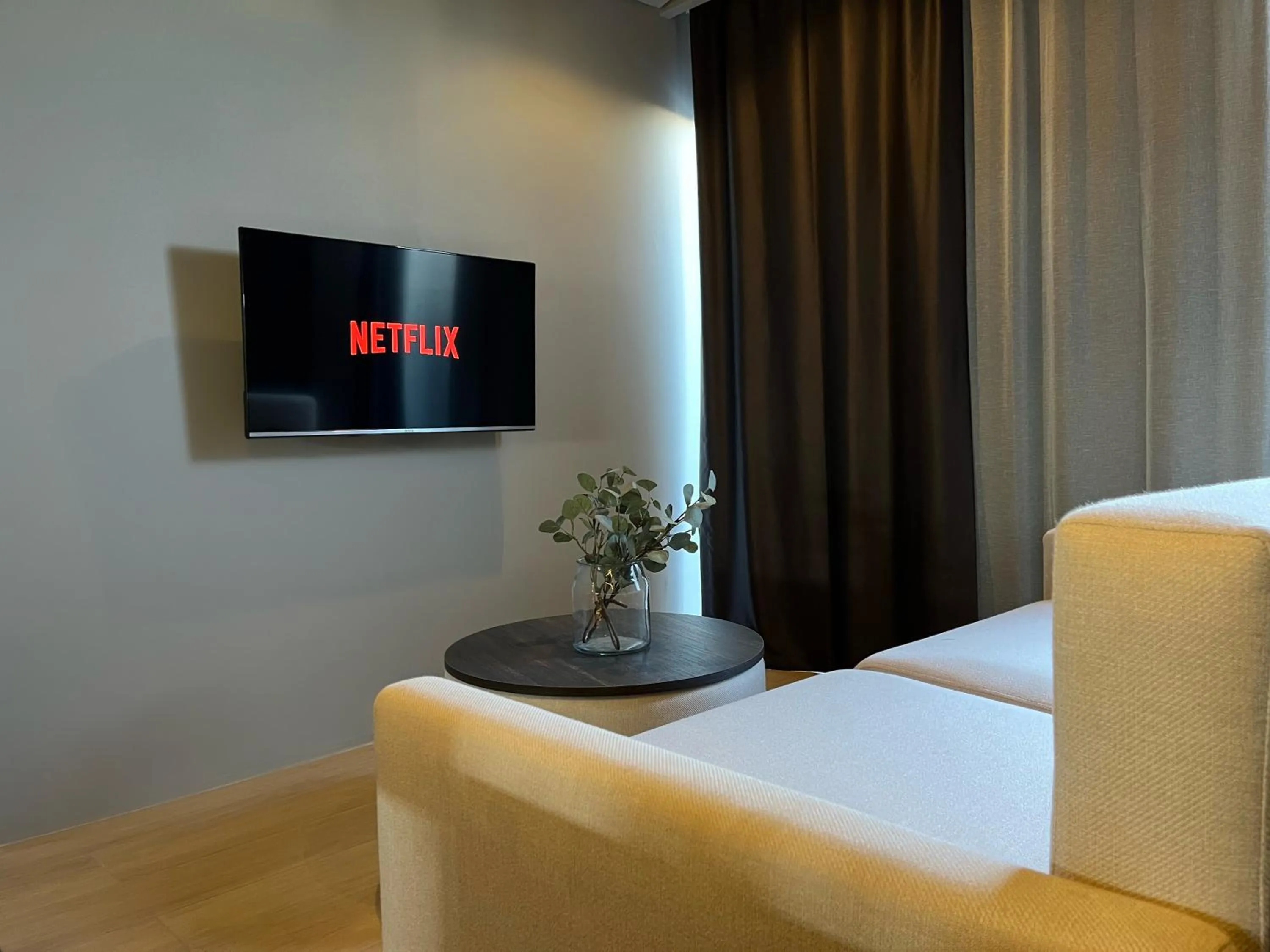 Seating area, Bed in AG Hotels Antalya