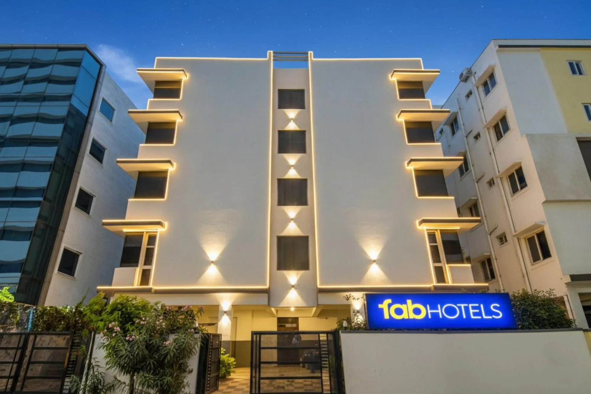 Facade/entrance in FabHotel Pride Inn - Nr TCS Deccan Park, Hitech City