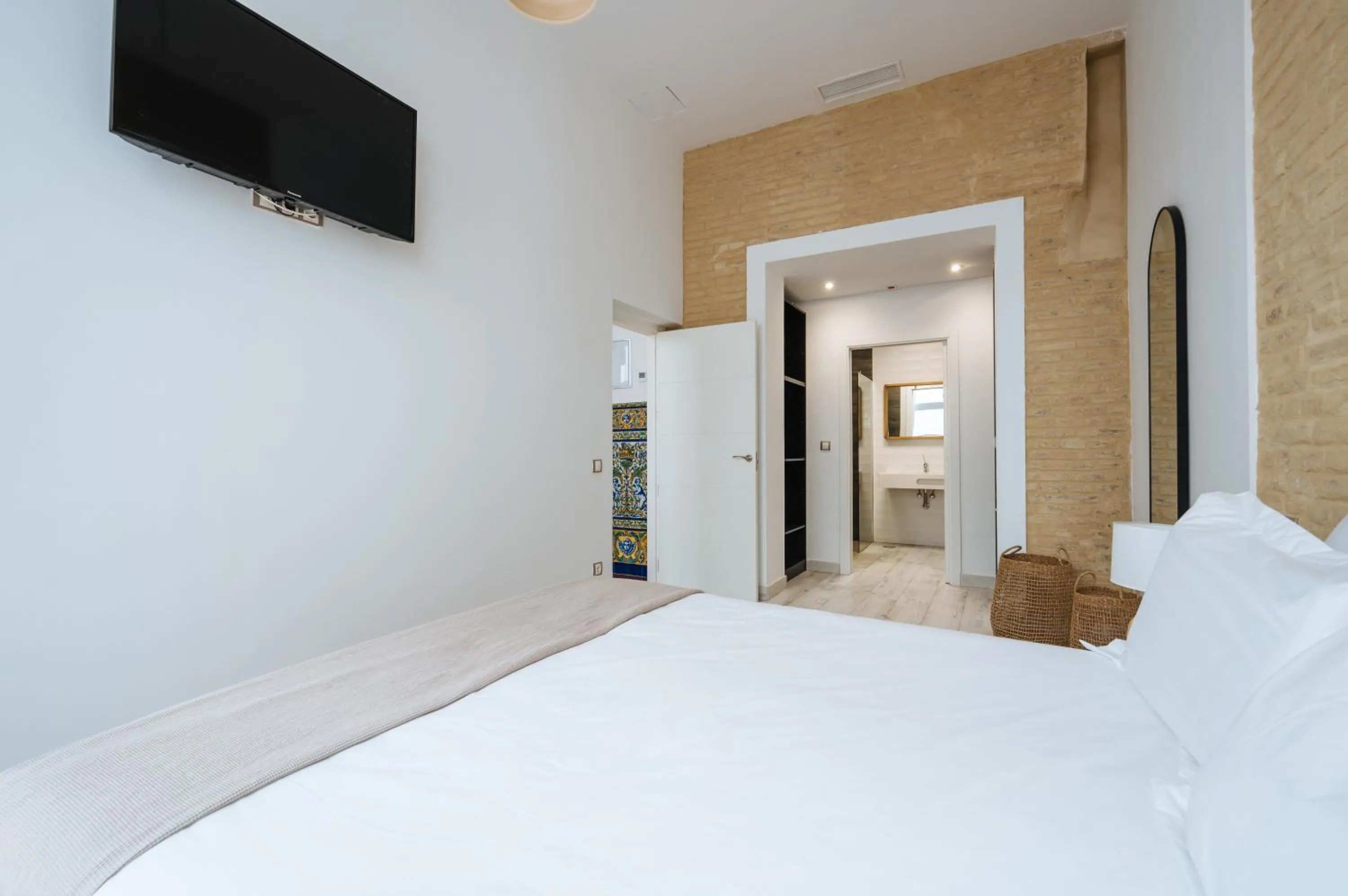 Bed in Apartamentos "El Escondite de Triana"