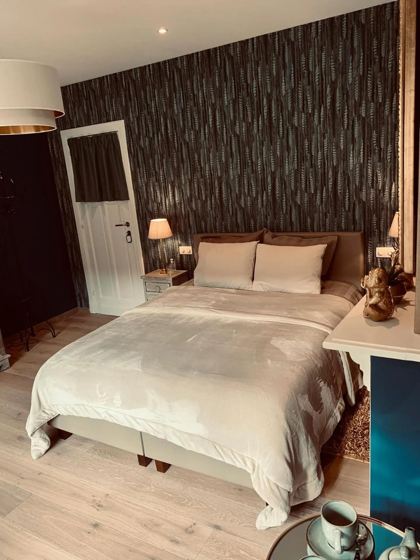 Bedroom, Bed in B&B Marie-J of Bruges