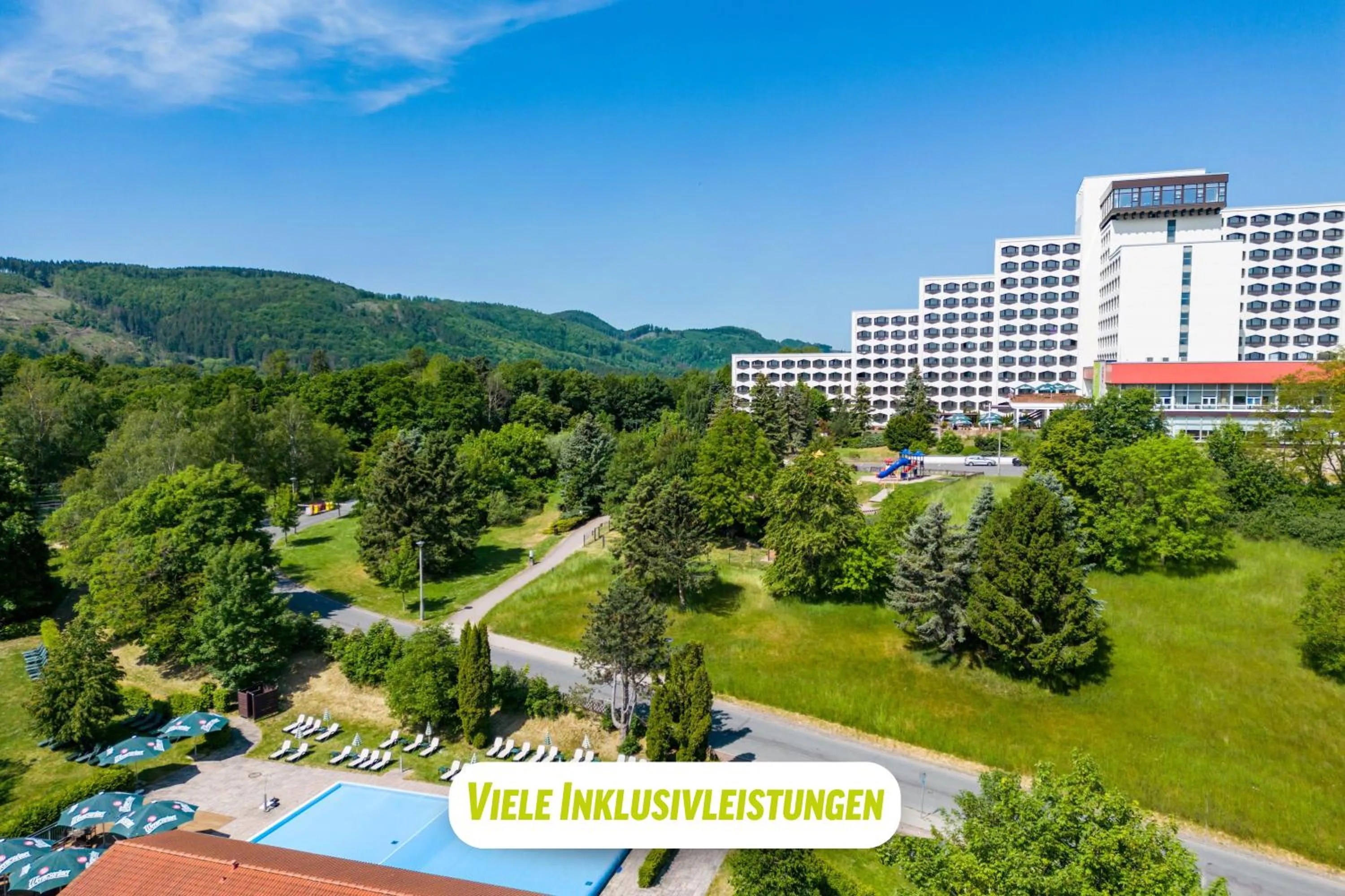 Property building in AHORN Berghotel Friedrichroda