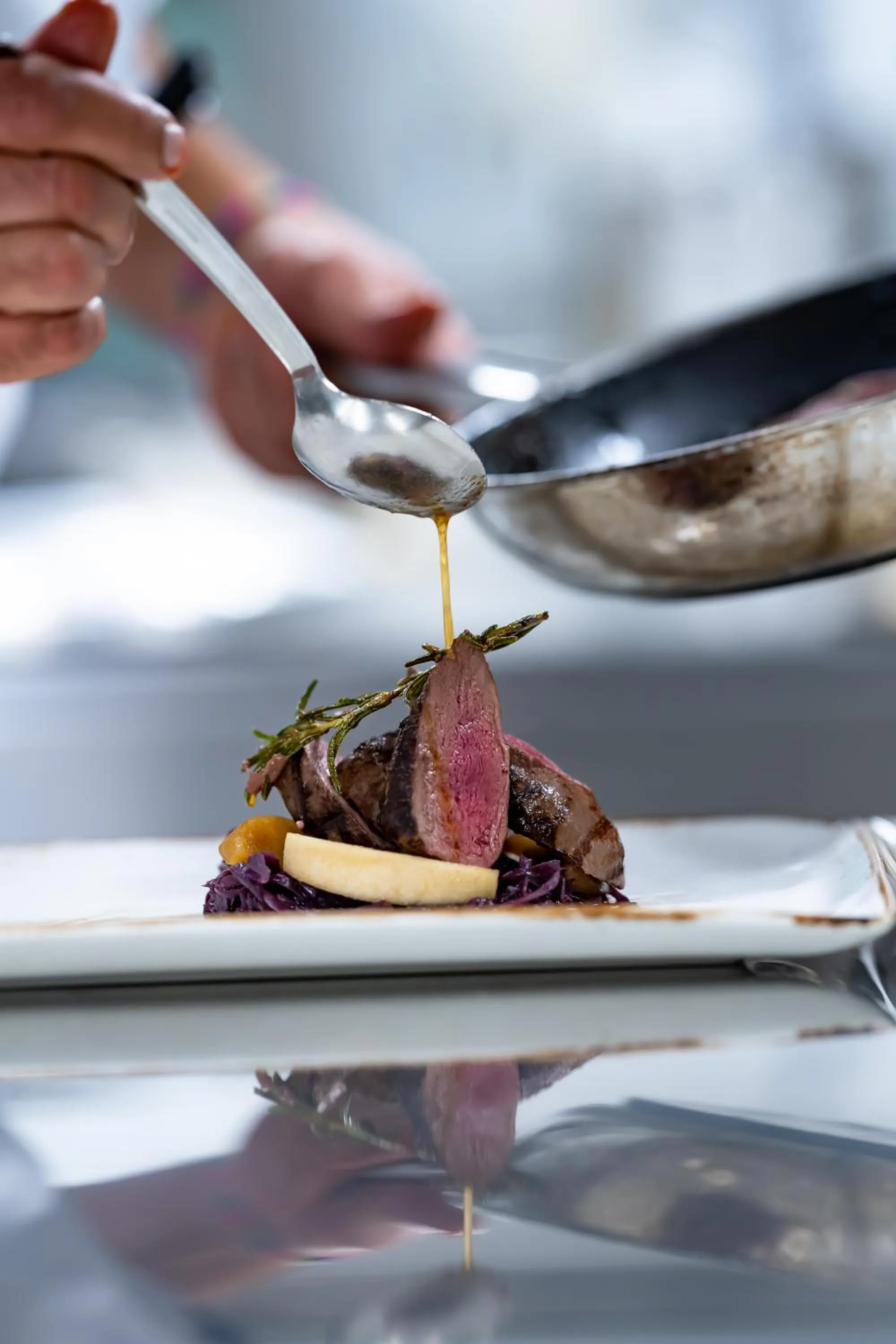 Food close-up in BOUTIQUE Hotel by Continental Park