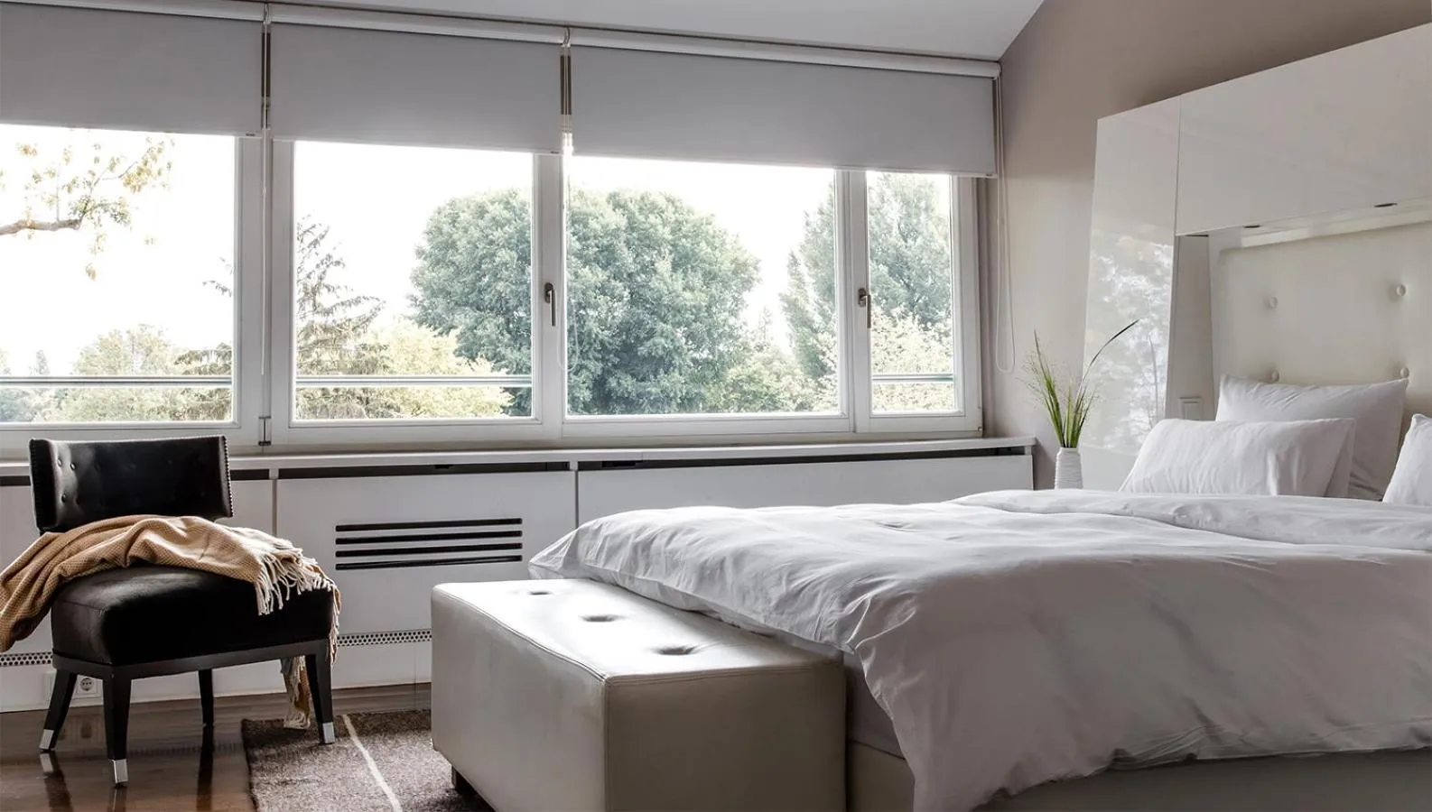 Bedroom, Bed in Hotel Gerbermühle