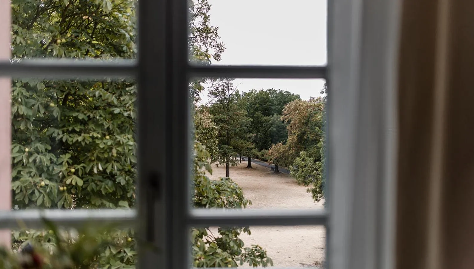 Garden view in Hotel Gerbermühle