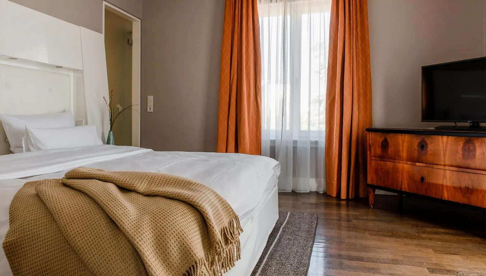 Bedroom, Bed in Hotel Gerbermühle