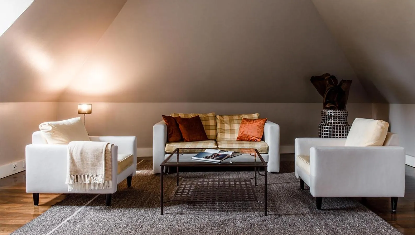 Seating area in Hotel Gerbermühle