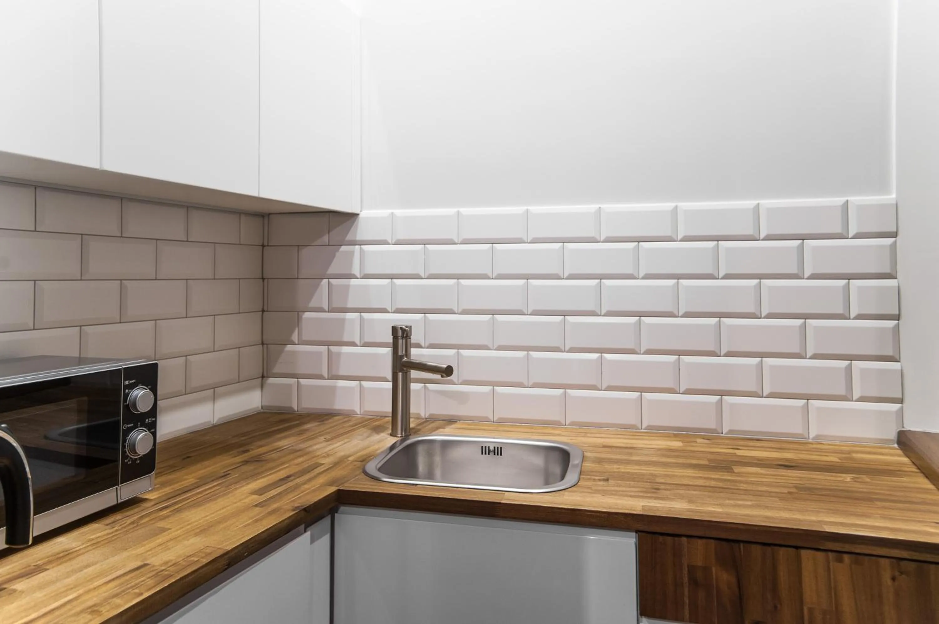 Kitchen or kitchenette in Good Time Aparthotel