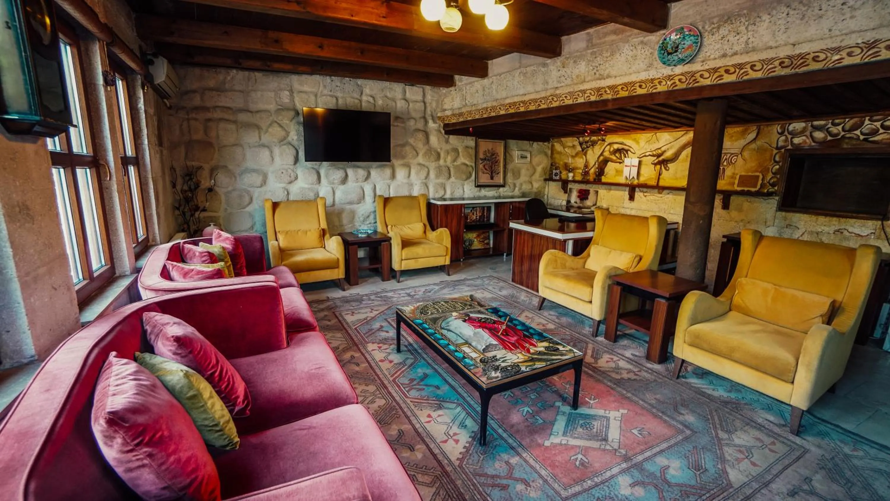 Lobby or reception in Helen Cave Suites