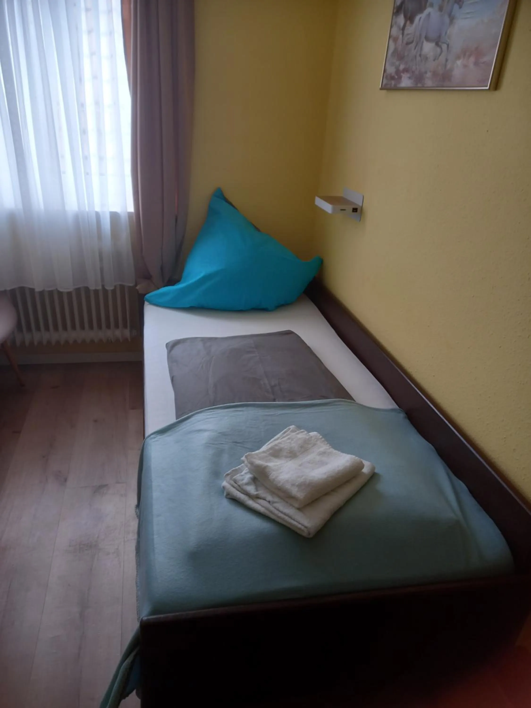 Photo of the whole room, Bed in Hotel Wiesbadener Hof