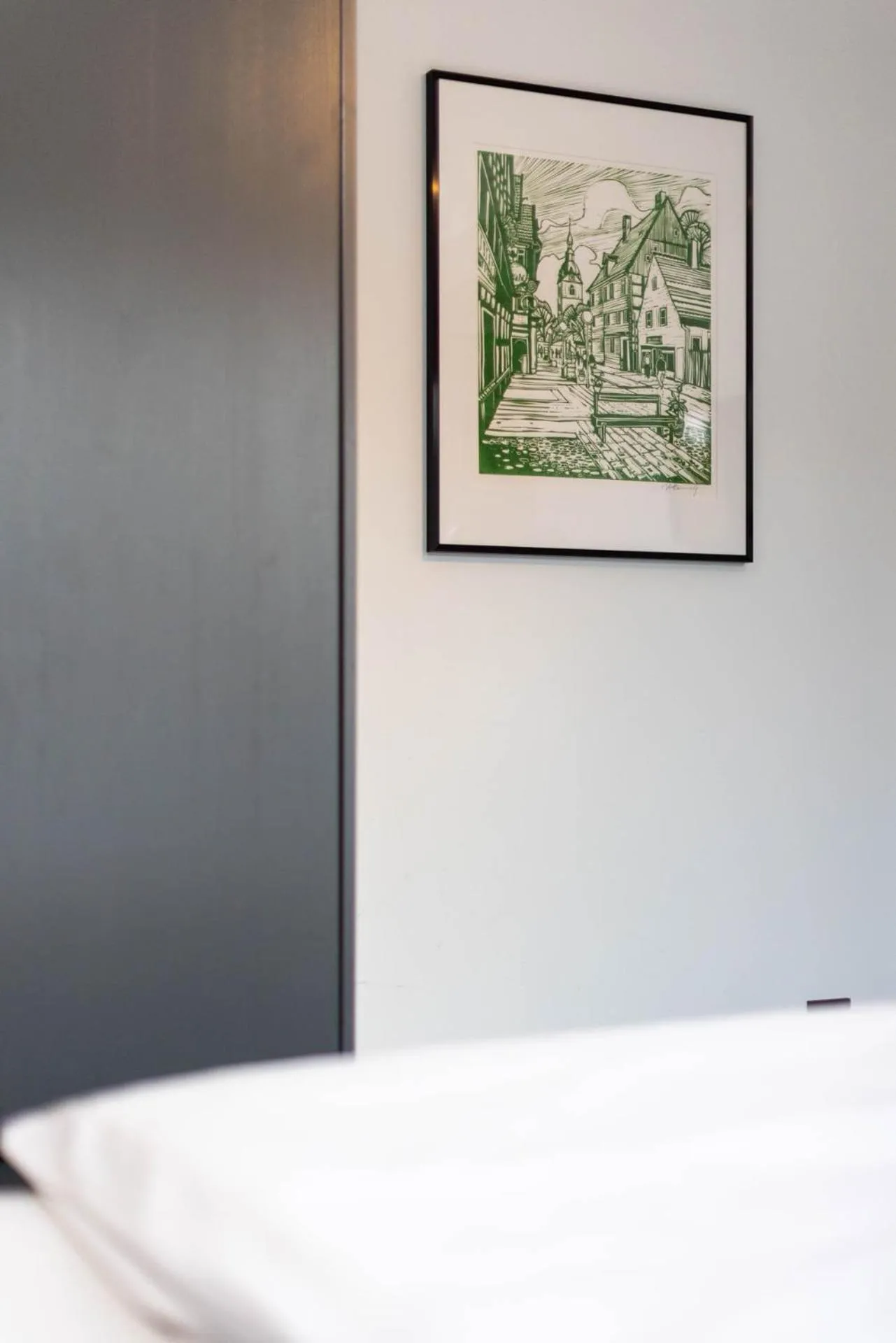 Photo of the whole room, Bed in Wertschätzer Hotel - Krumme Str