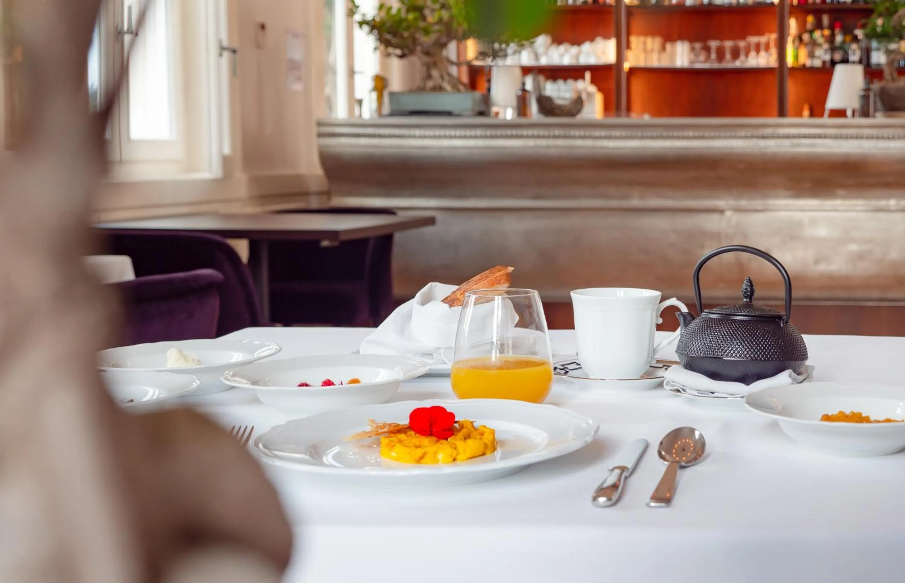 Breakfast in Boutique Hotel Villa Monty Banks