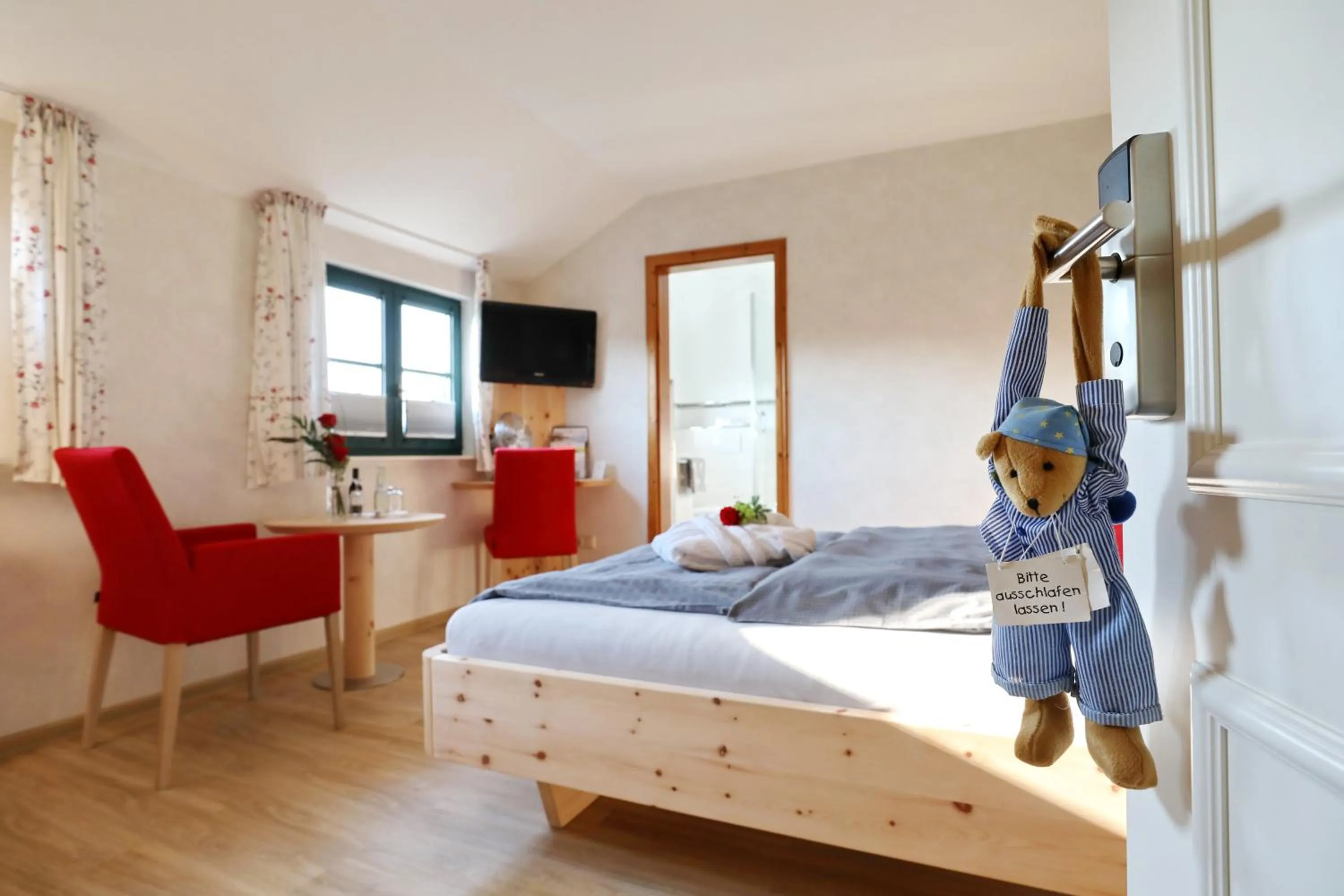 Photo of the whole room, Bed in Landhotel Villa Moritz garni