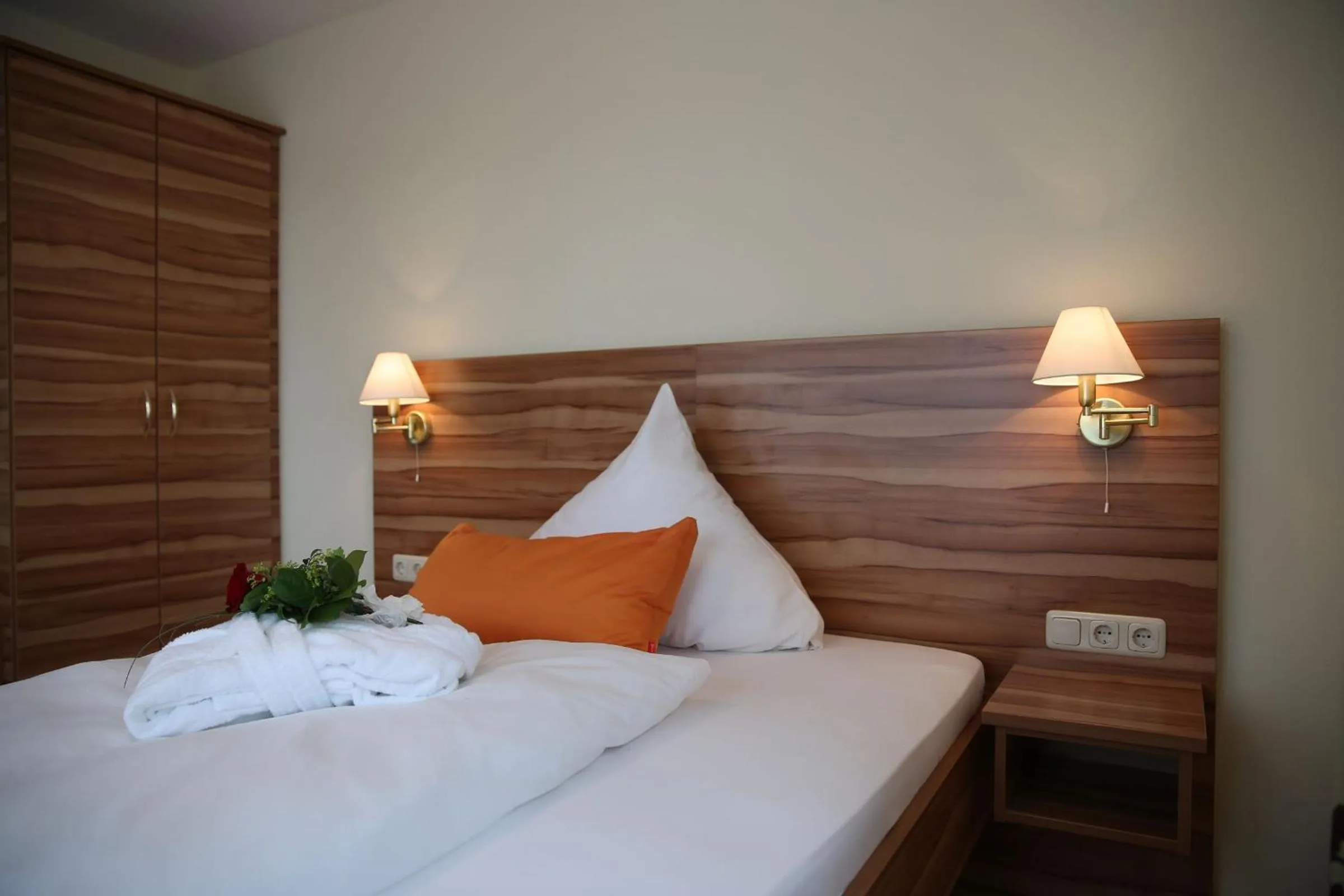 Photo of the whole room, Bed in Landhotel Villa Moritz garni