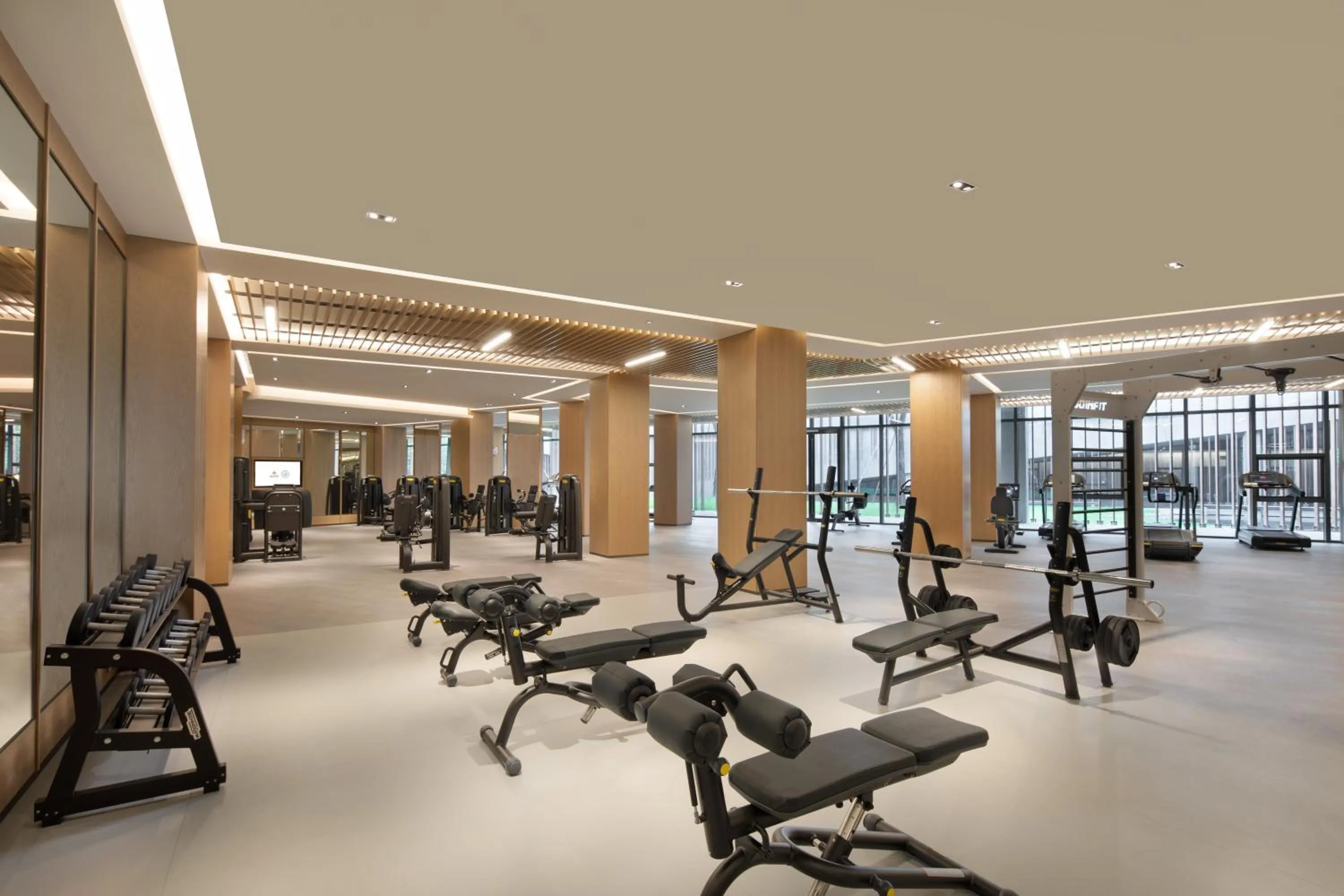 Fitness centre/facilities in Grand WUJI Hotel, in The Unbound Collection by Hyatt