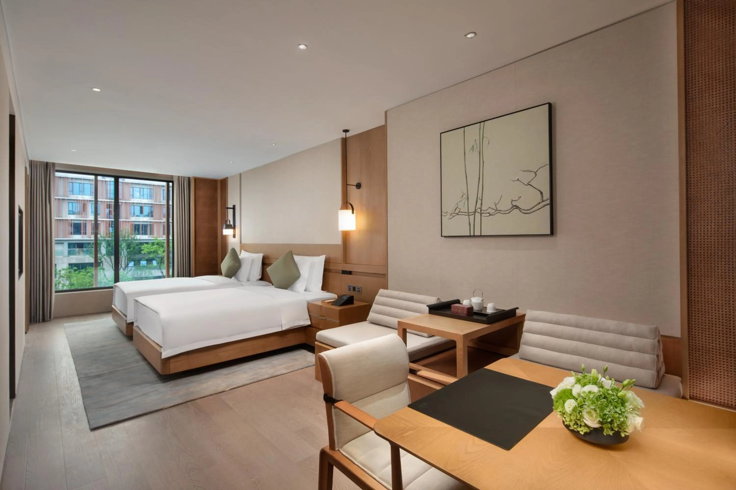 Bedroom, Bed in Grand WUJI Hotel, in The Unbound Collection by Hyatt