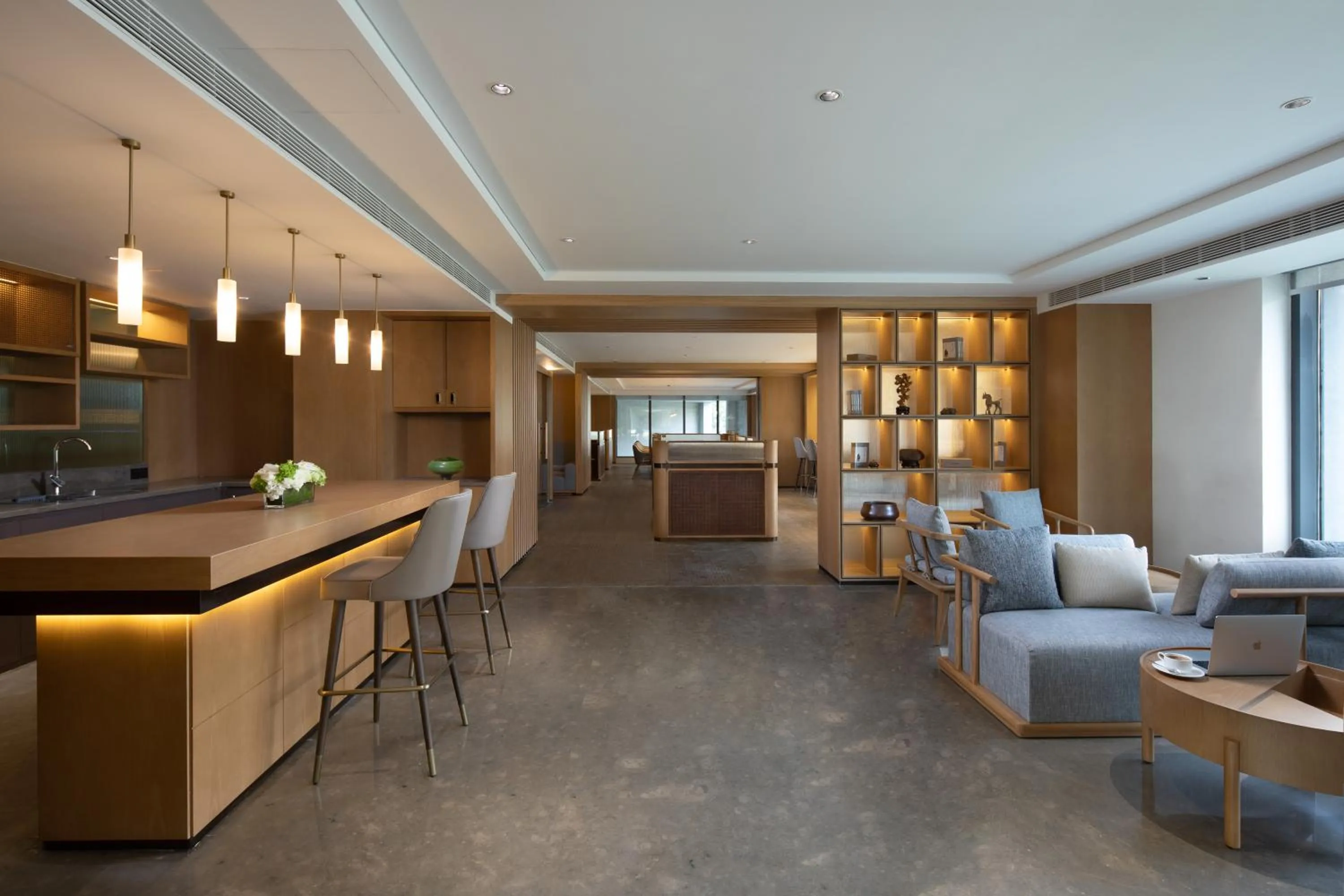 Seating area in Grand WUJI Hotel, in The Unbound Collection by Hyatt