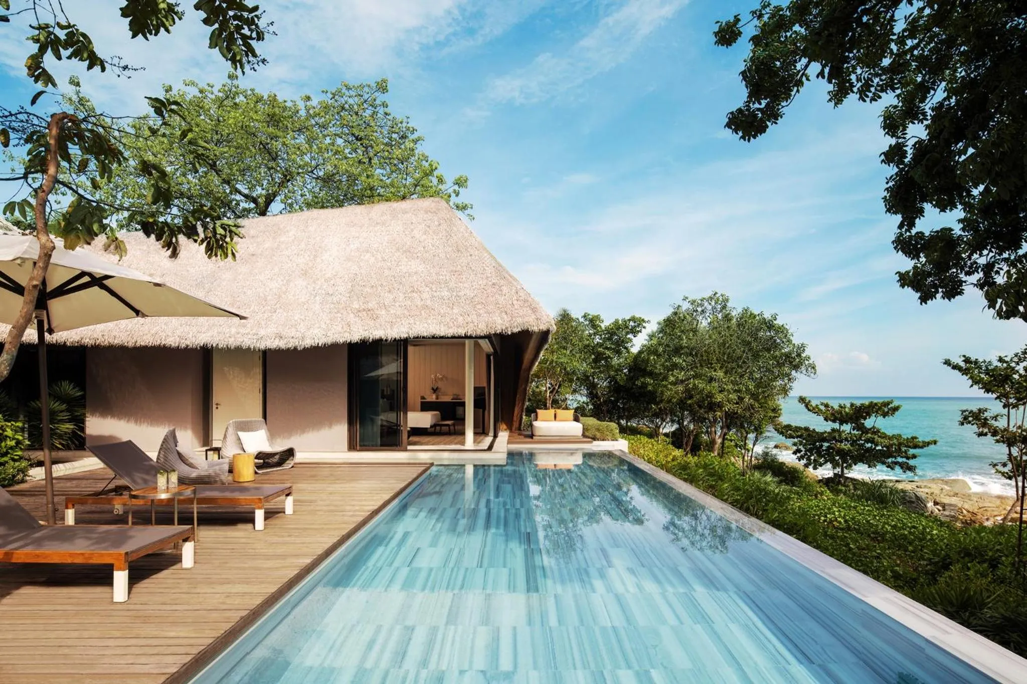 Swimming pool in Hyatt Regency Koh Samui