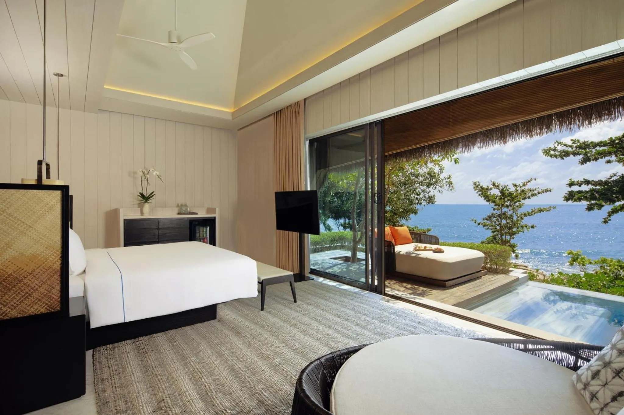 Bedroom, Bed in Hyatt Regency Koh Samui