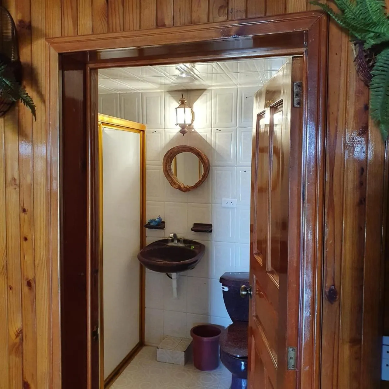 Bathroom in Cabañas Morales