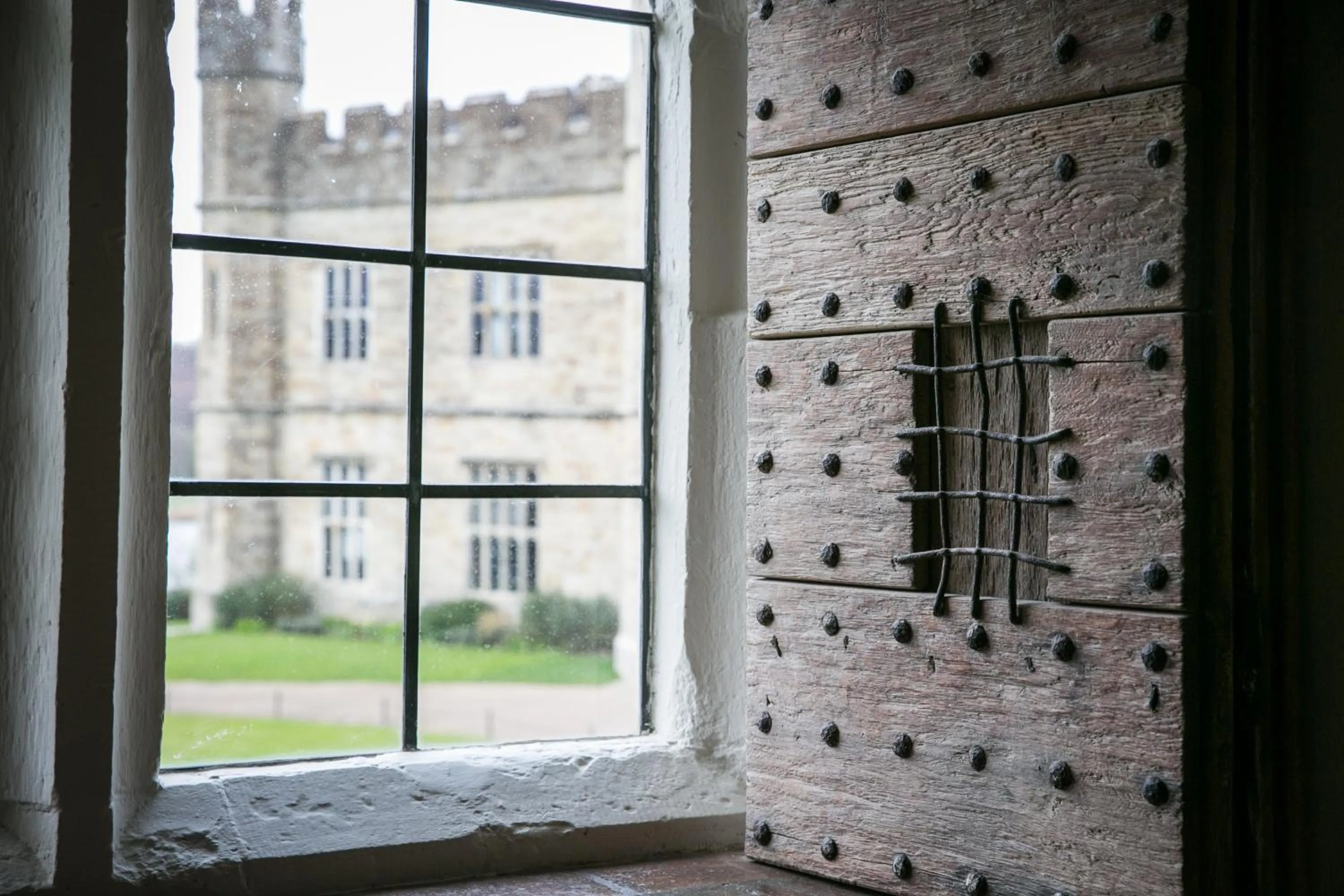 View (from property/room) in Leeds Castle Maiden's Tower