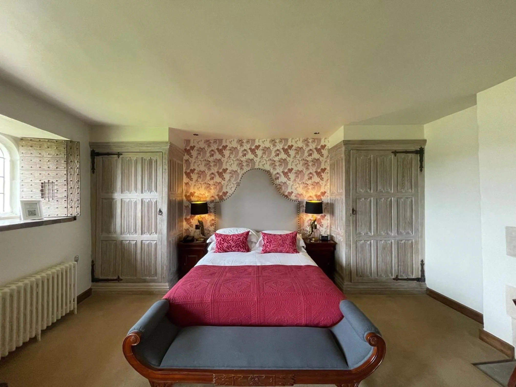 Bedroom in Leeds Castle Maiden's Tower