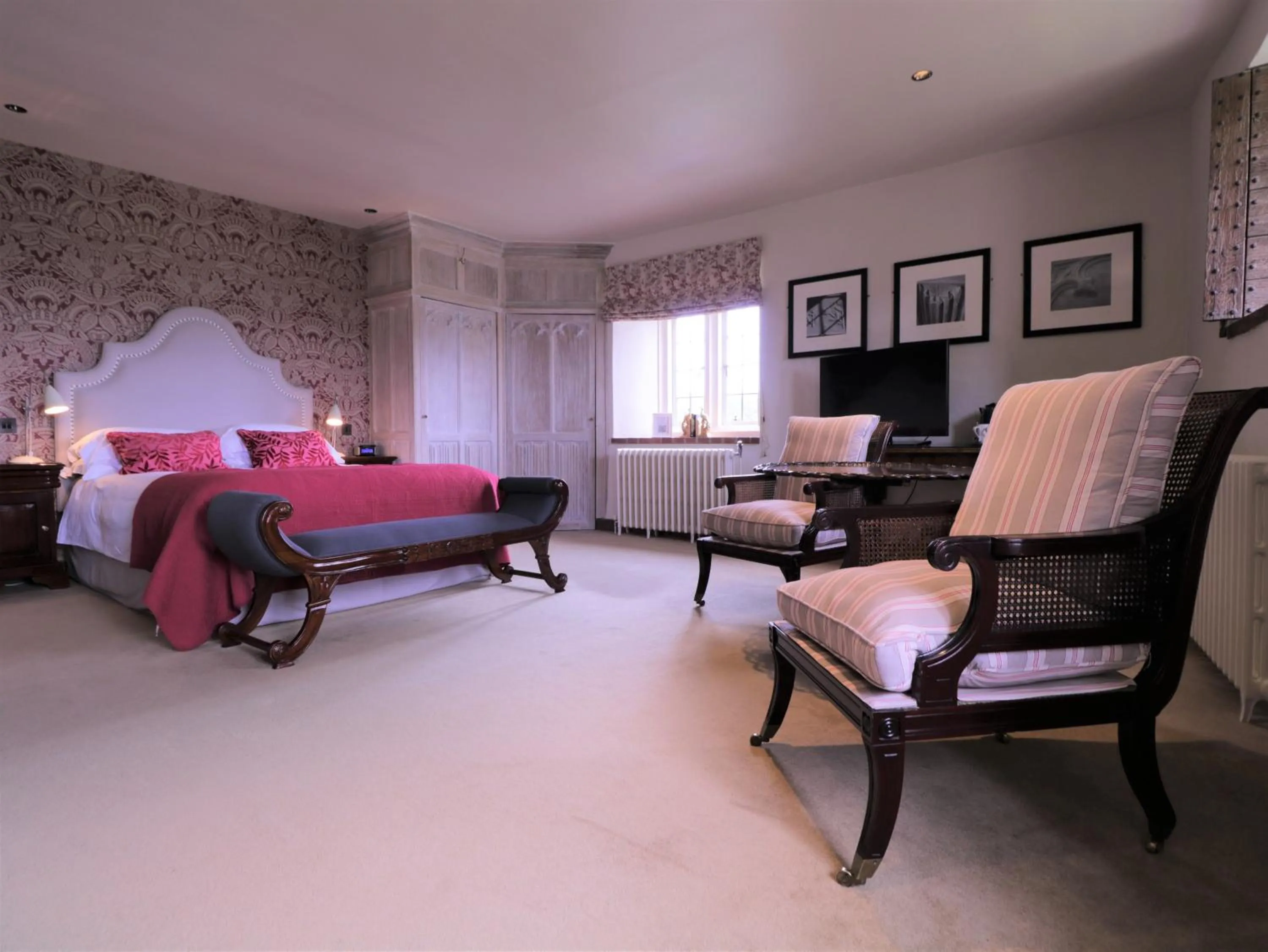 Bedroom in Leeds Castle Maiden's Tower