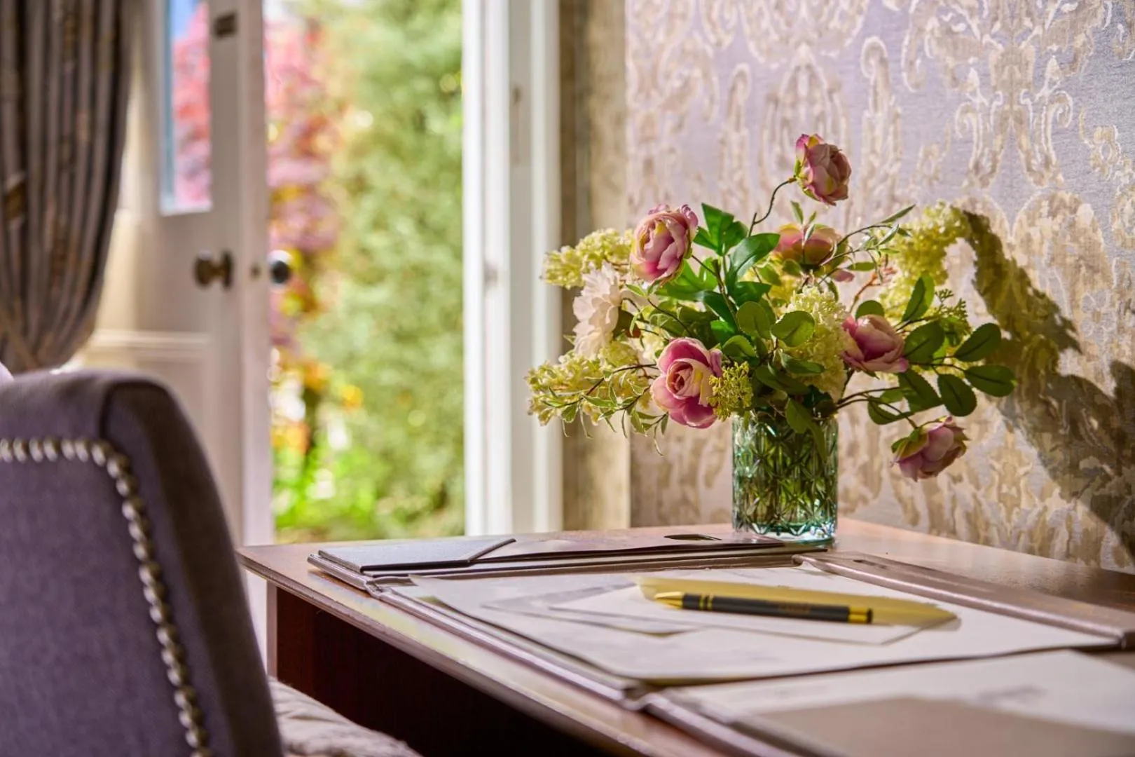 Garden in Dromoland Castle