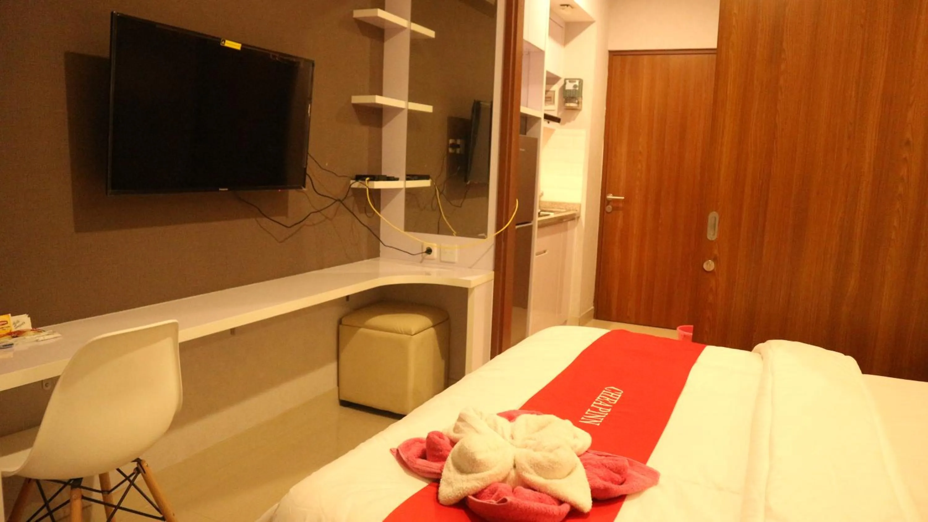 Bed in Apartemen Grand Kamala Lagoon by Cheapinn