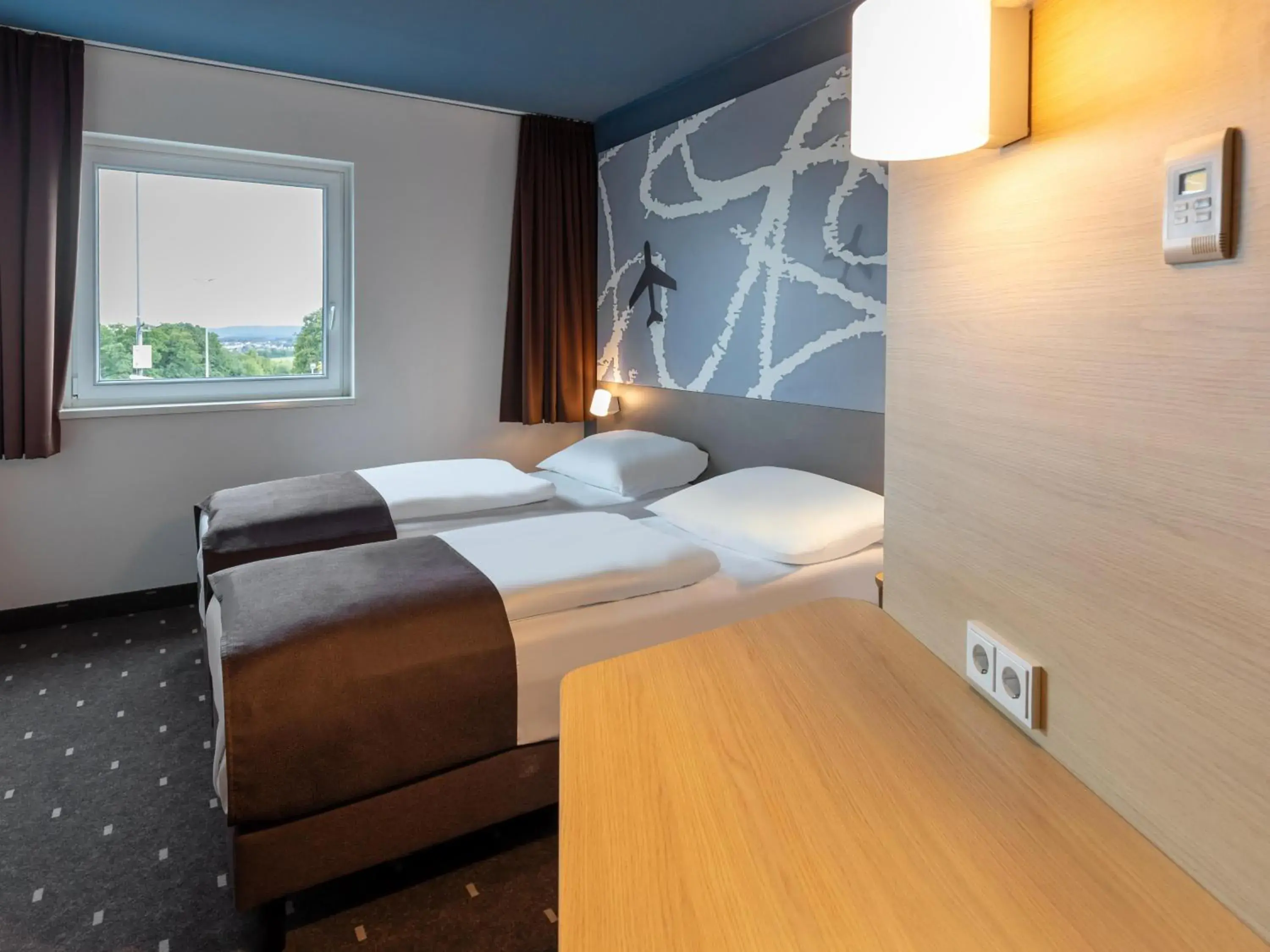 Twin Room in B&B HOTEL Frankfurt-Hahn Airport Twin Room in B&B HOTEL Frankfurt-Hahn Airport